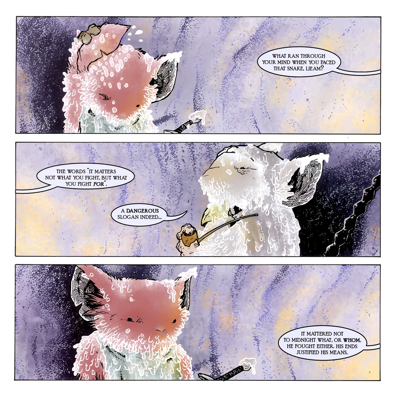 Read online Mouse Guard: Winter 1152 comic -  Issue #3 - 8