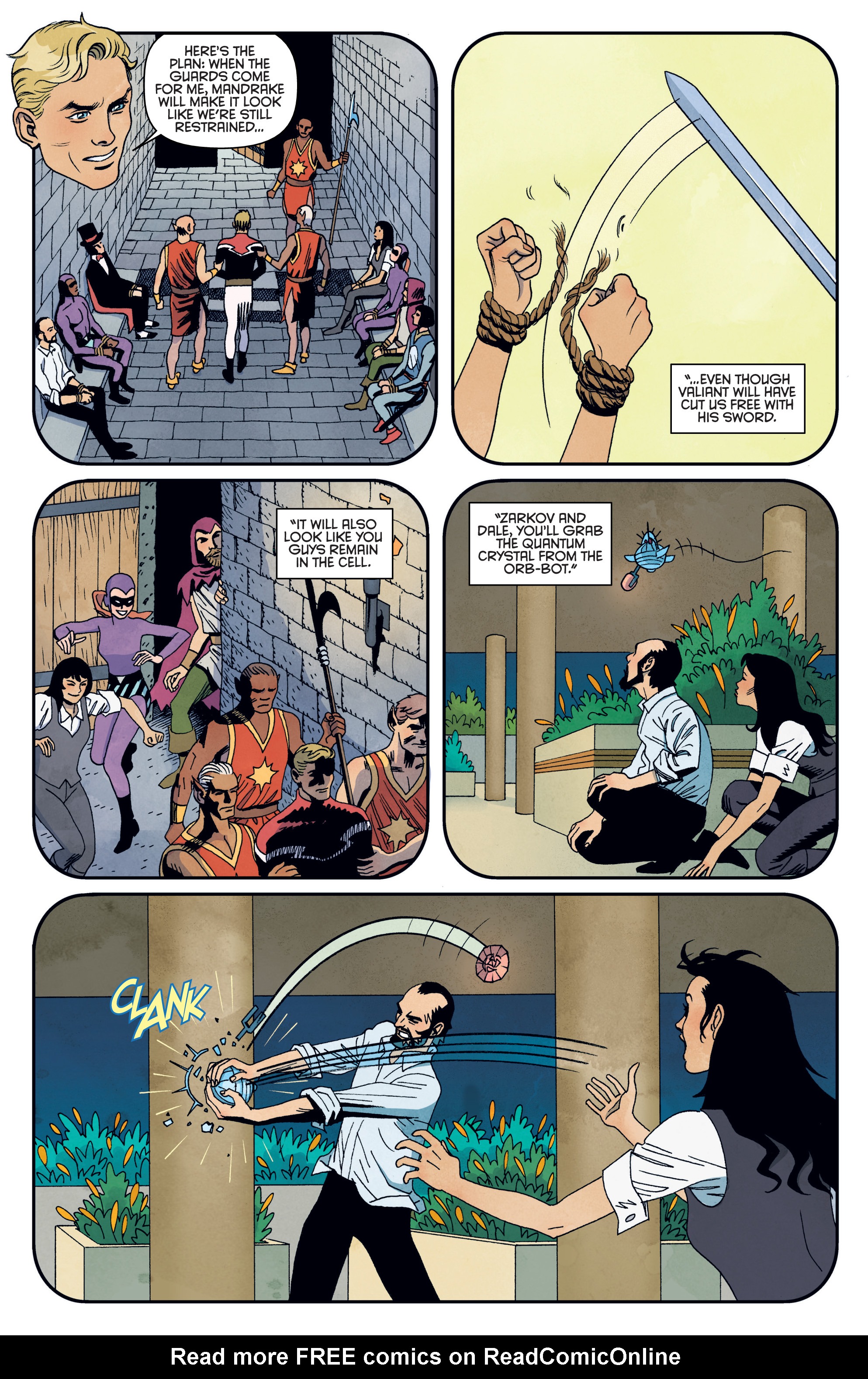 Read online Flash Gordon: Kings Cross comic -  Issue #5 - 10