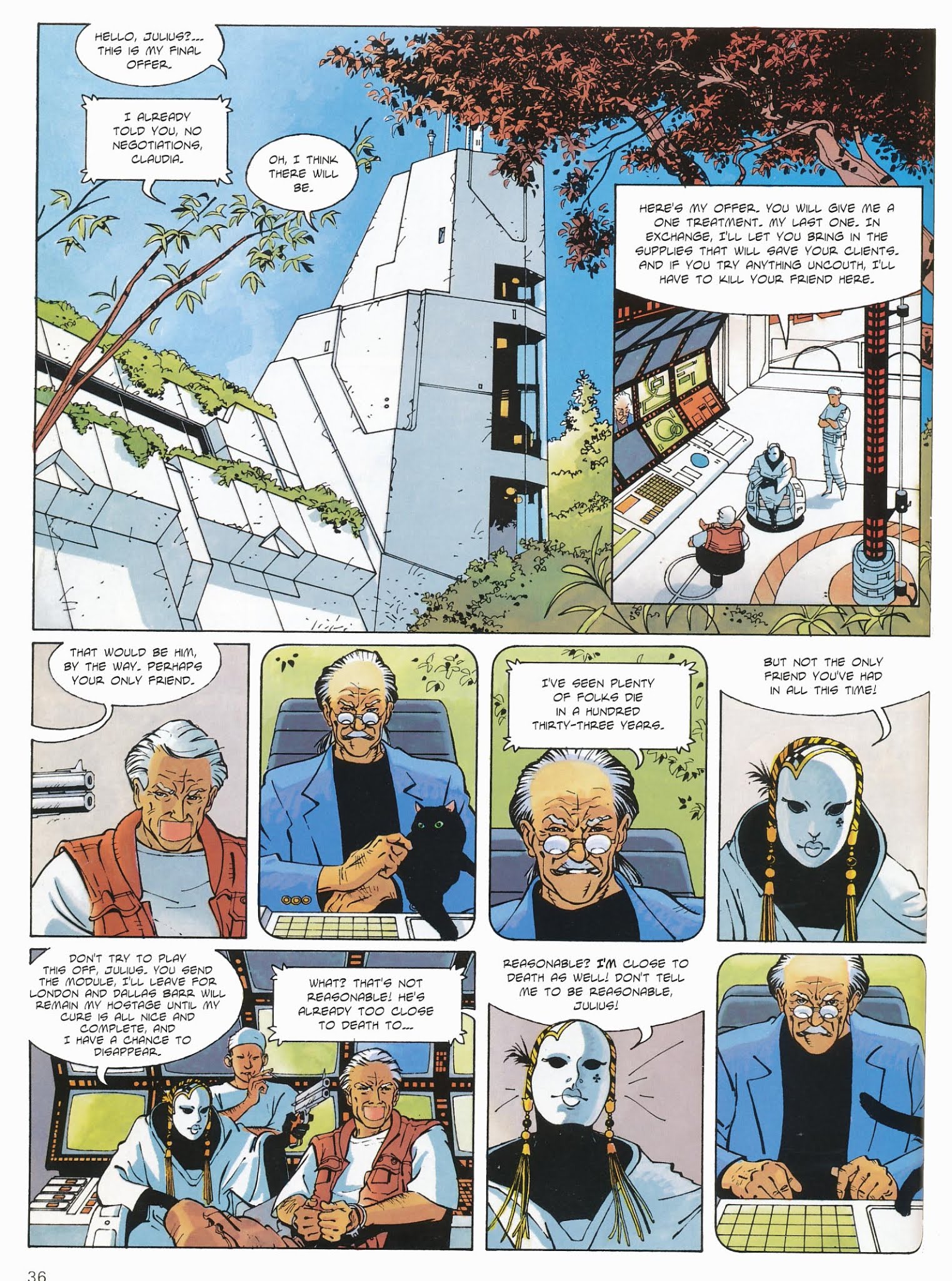Read online Dallas Barr comic -  Issue #1 - 36