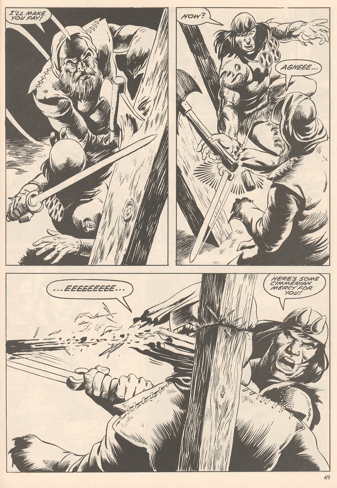 Read online The Savage Sword Of Conan comic -  Issue #105 - 49