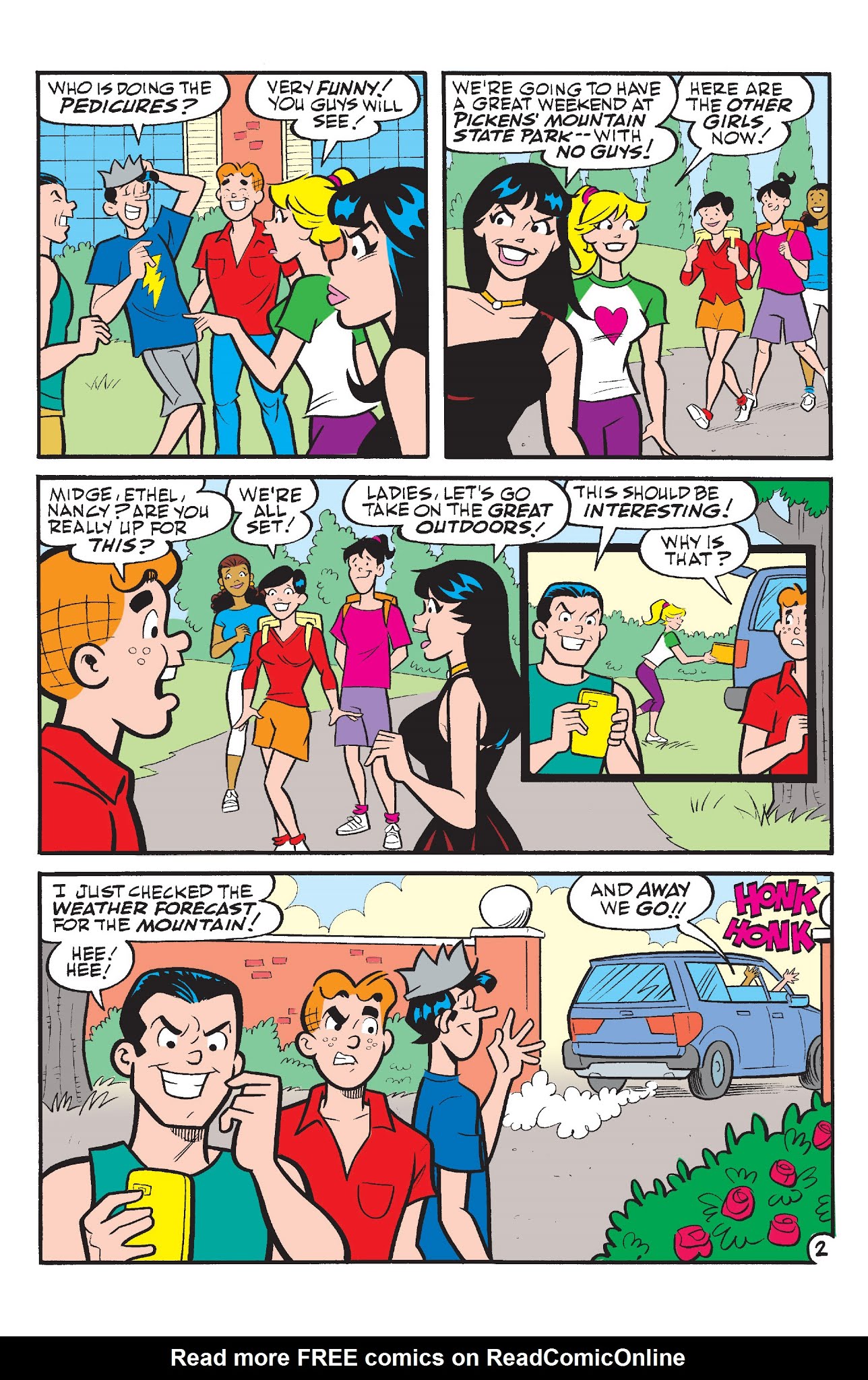 Read online Betty & Veronica Best Friends Forever: At Movies comic -  Issue #2 - 9