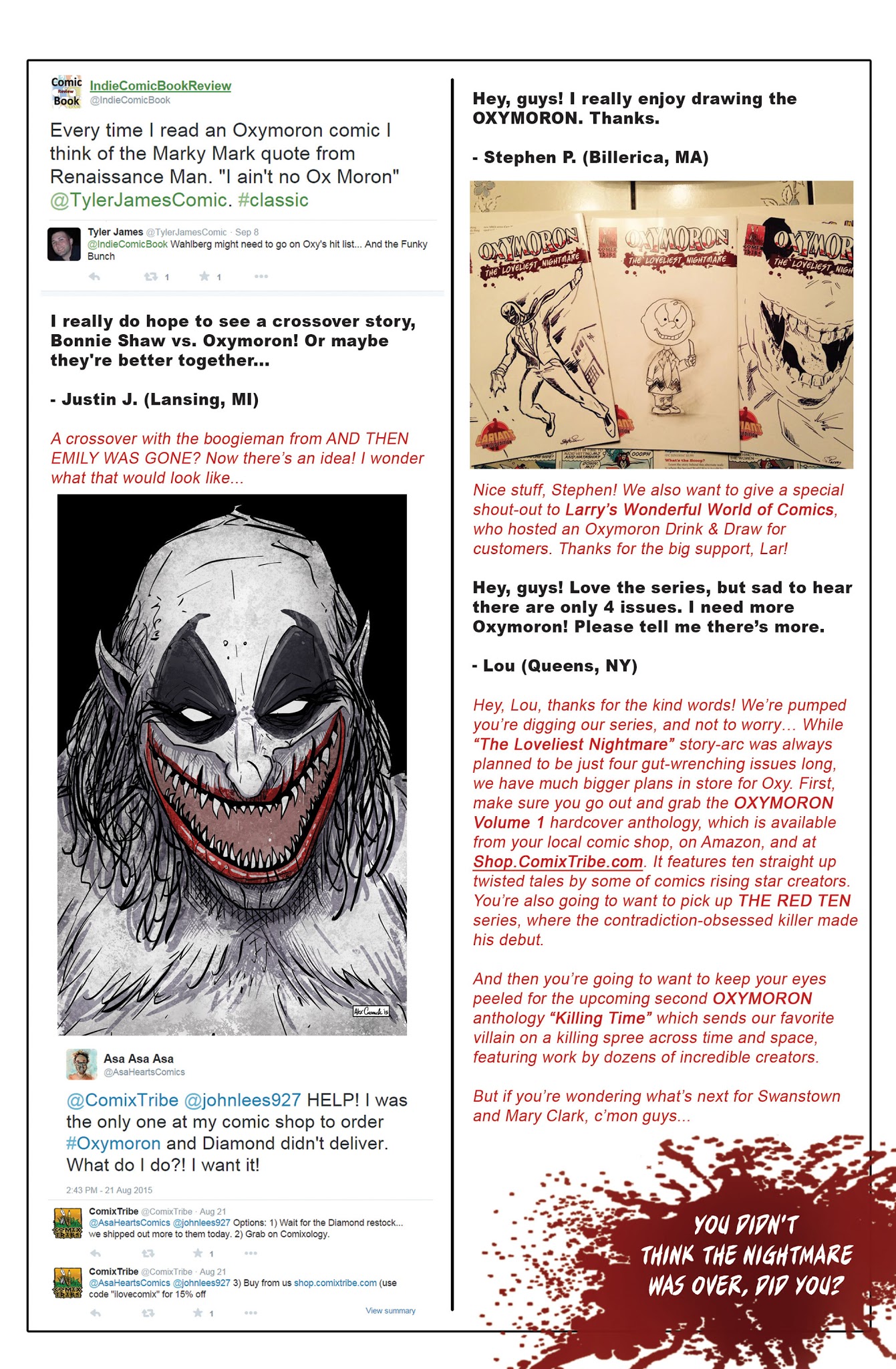 Read online Oxymoron: The Loveliest Nightmare comic -  Issue #4 - 28