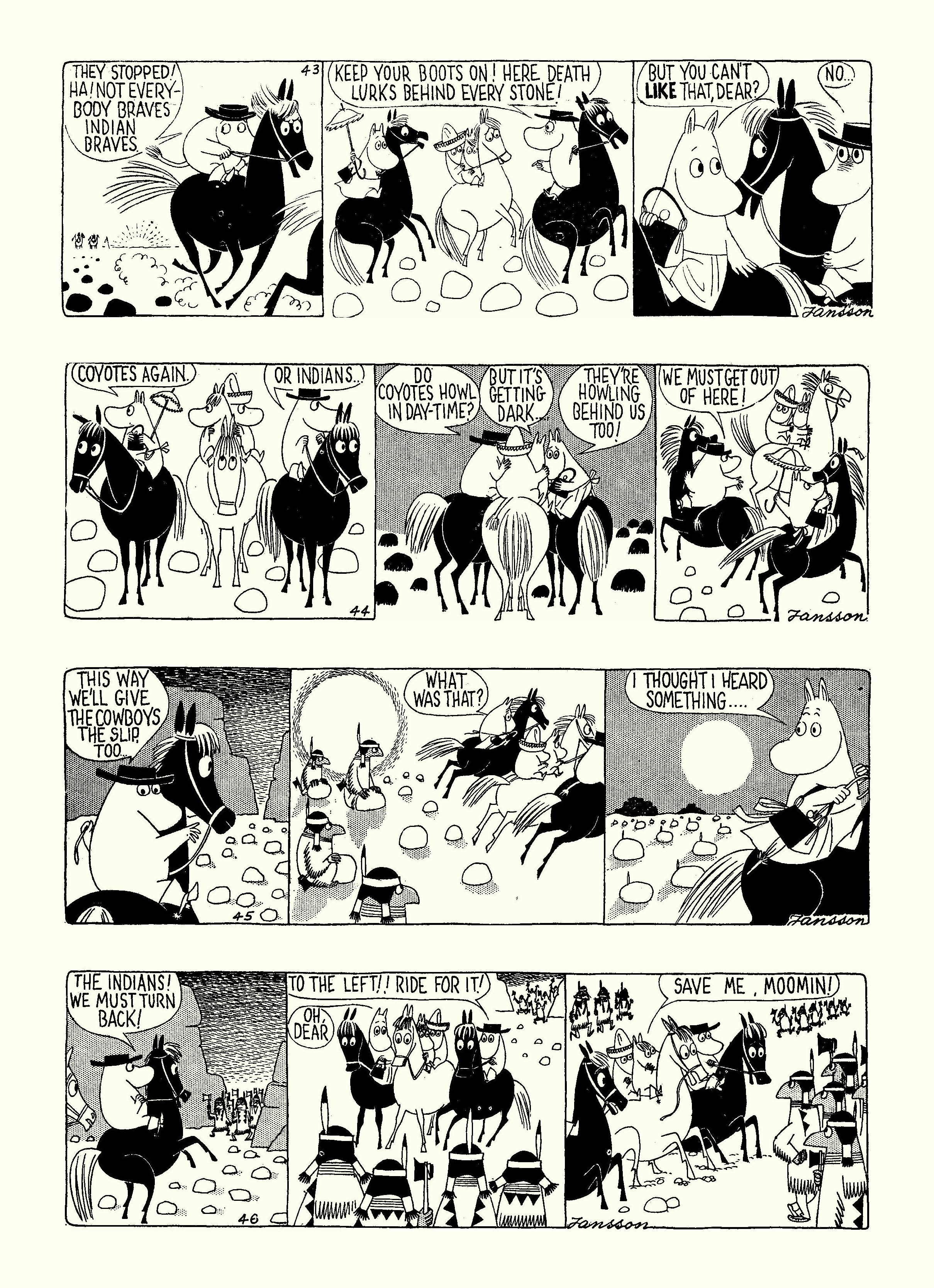 Read online Moomin: The Complete Tove Jansson Comic Strip comic -  Issue # TPB 4 - 17