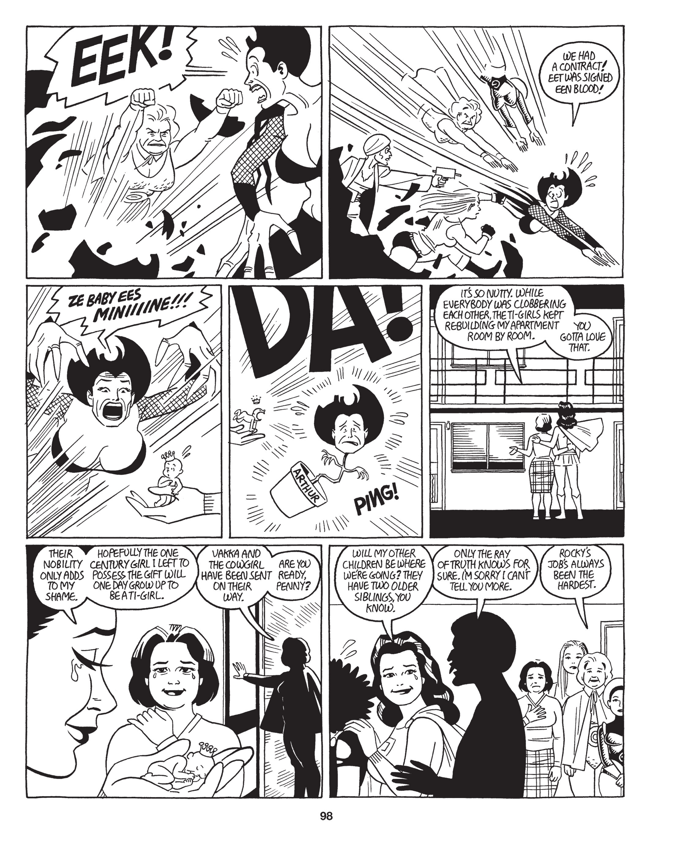 Read online Love and Rockets: New Stories comic -  Issue #2 - 100