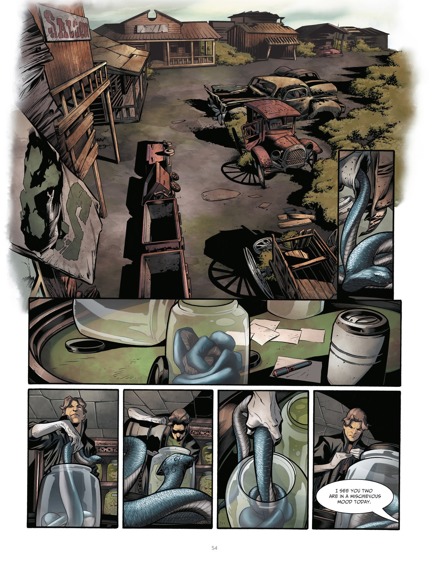 Read online The Prometheans comic -  Issue # Full - 54
