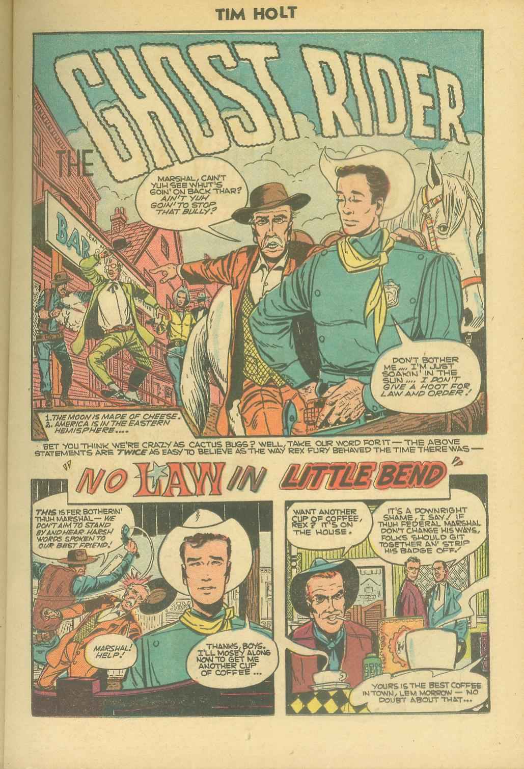 Read online Tim Holt comic -  Issue #36 - 11