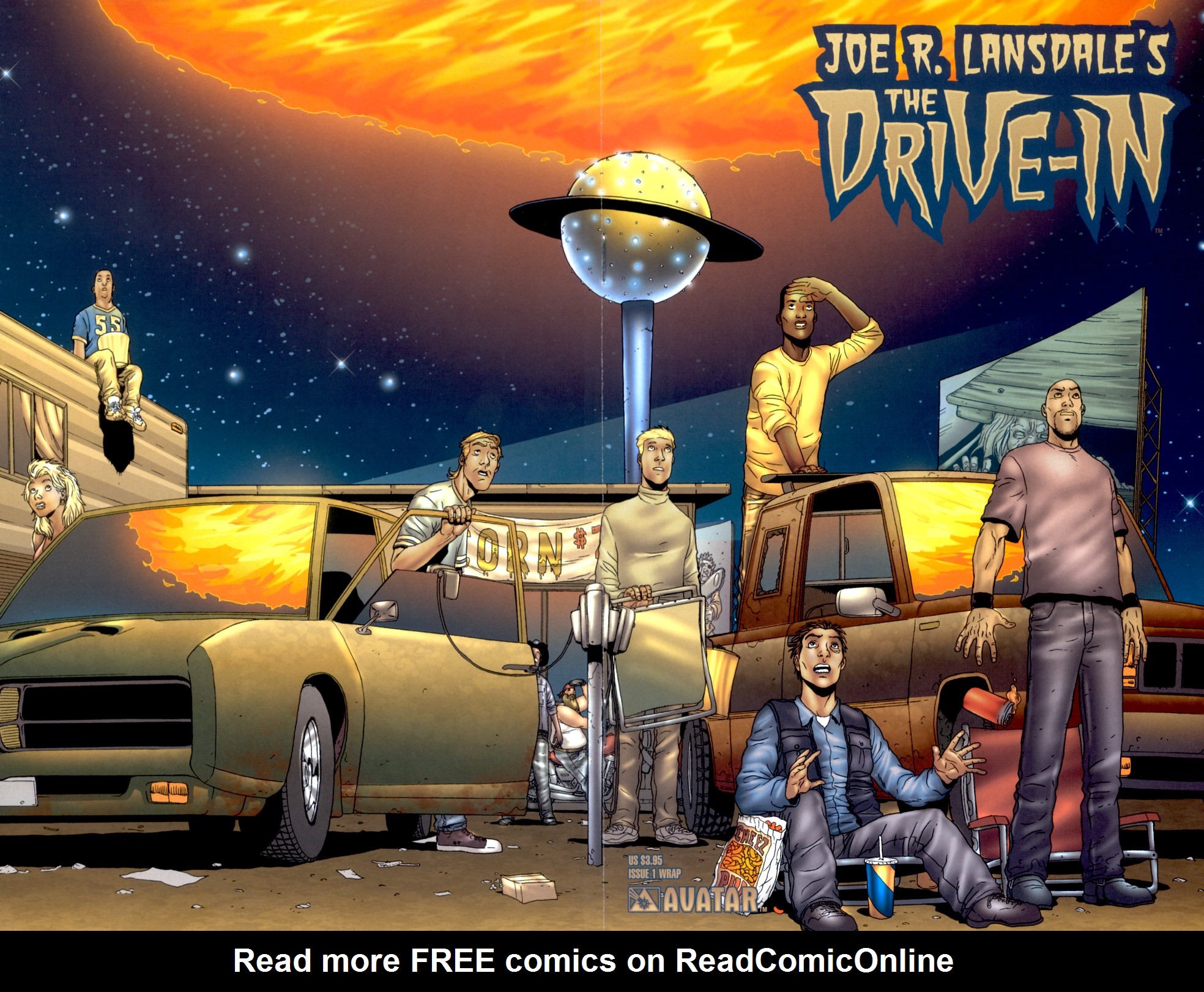 Read online Joe R. Lansdale's The Drive-In comic -  Issue #1 - 1