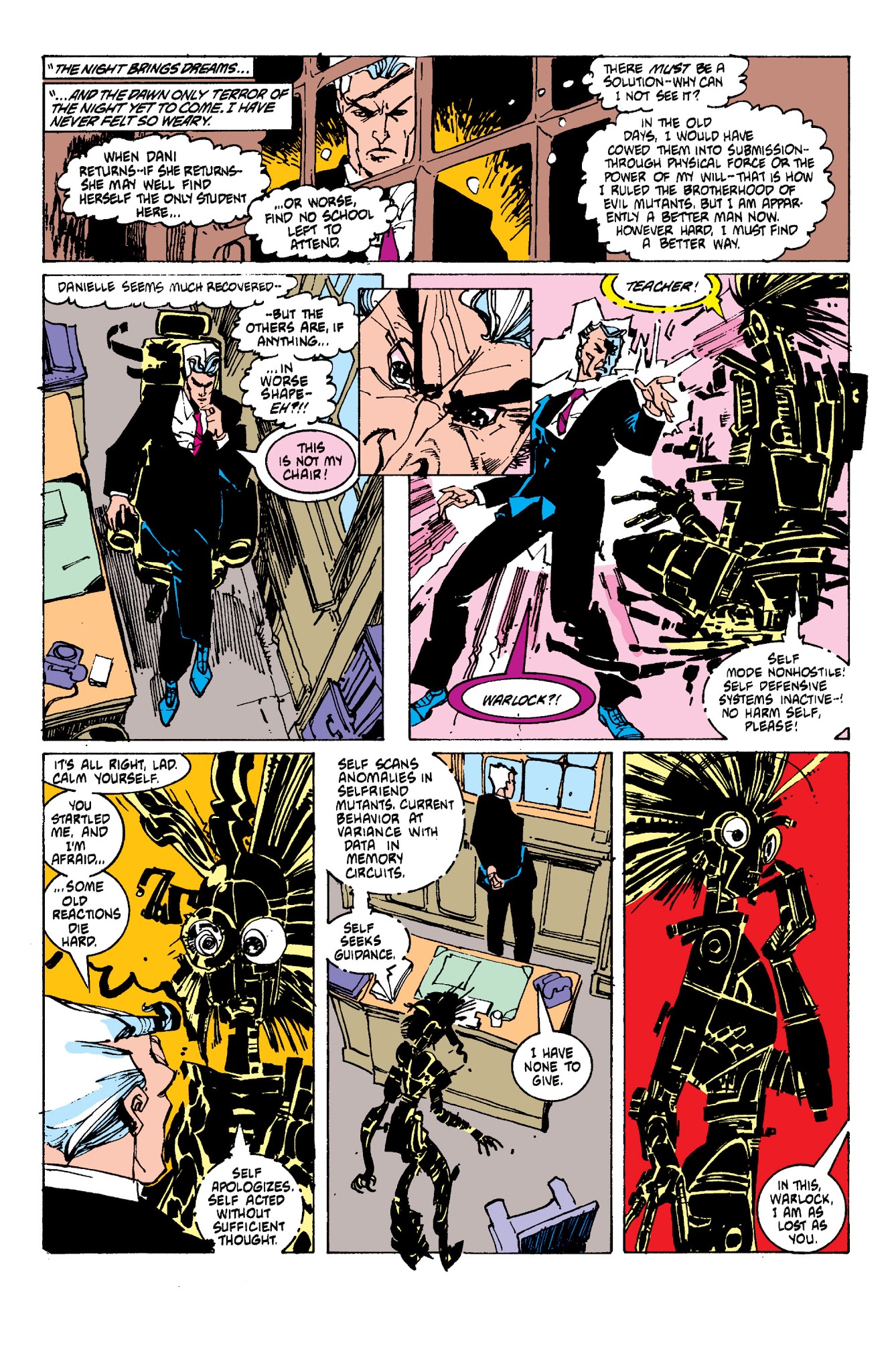 Read online New Mutants Classic comic -  Issue # TPB 5 - 208