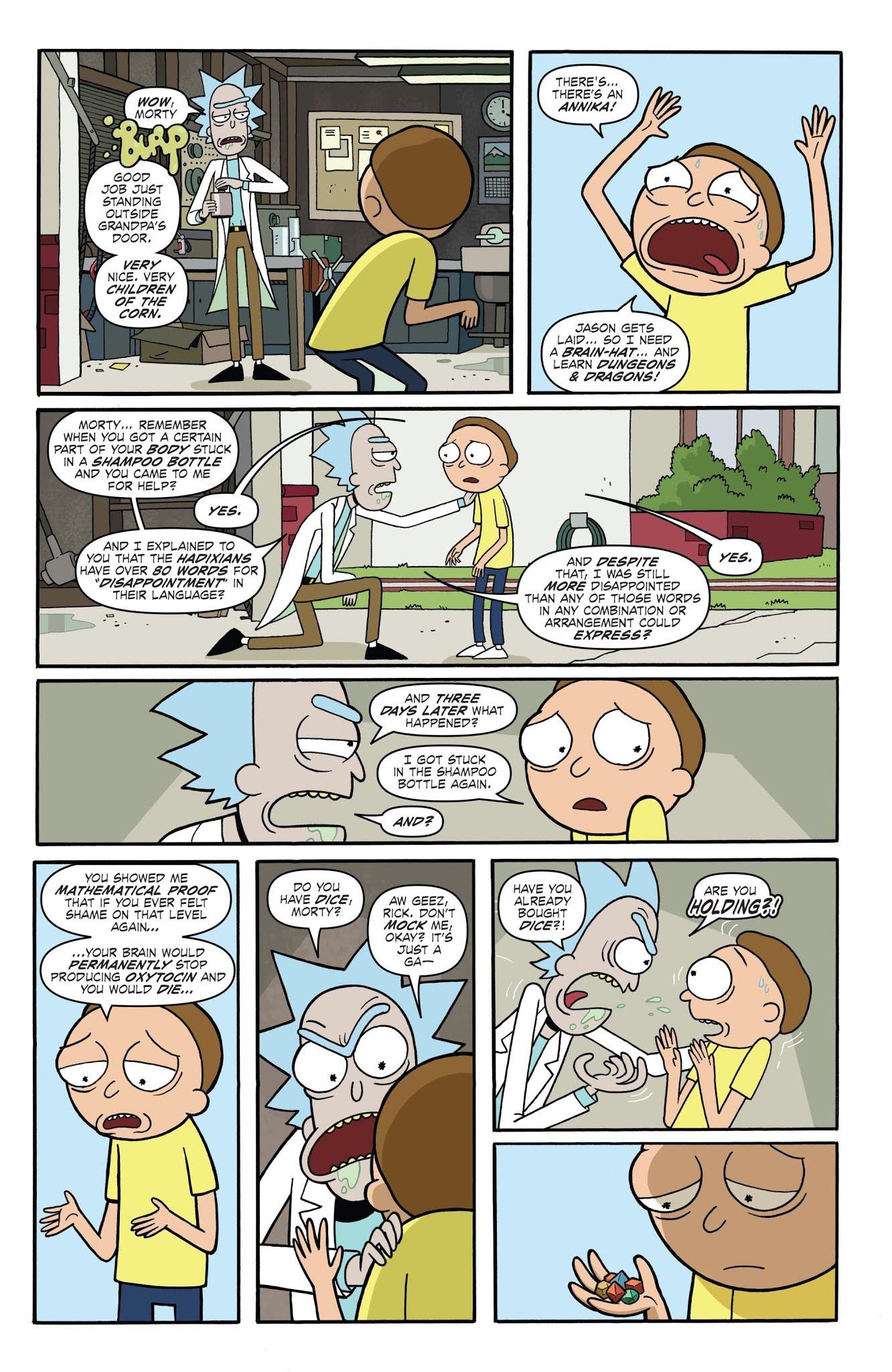 Read online Rick and Morty vs Dungeons & Dragons comic -  Issue #1 - 11