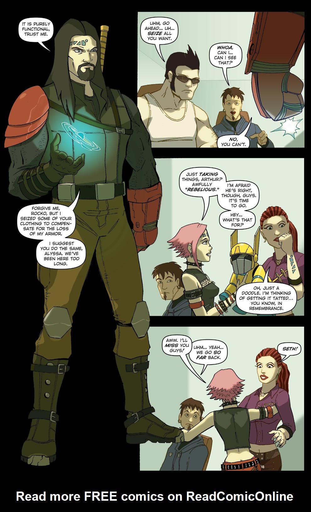 Read online Misplaced comic -  Issue #4 - 7