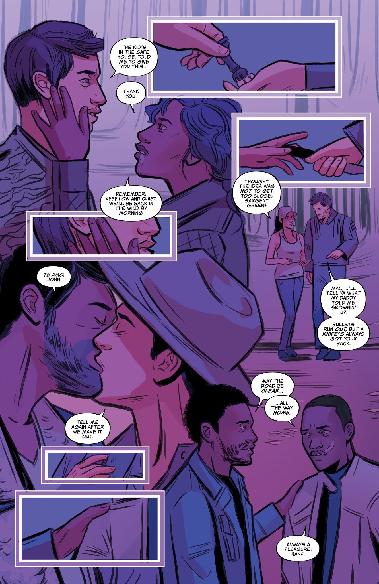Read online The Wilds comic -  Issue #5 - 6
