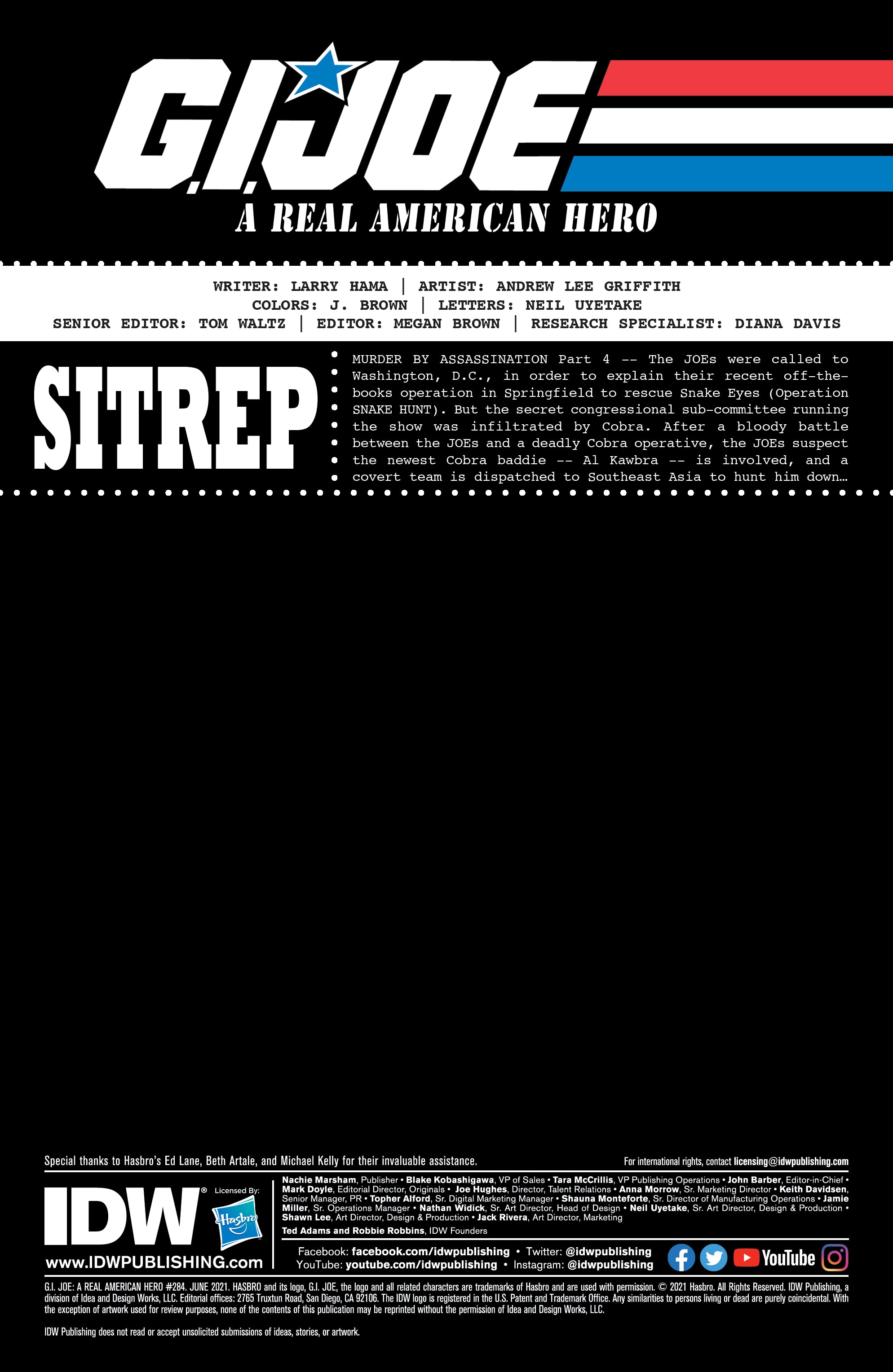 Read online G.I. Joe: A Real American Hero comic -  Issue #284 - 2