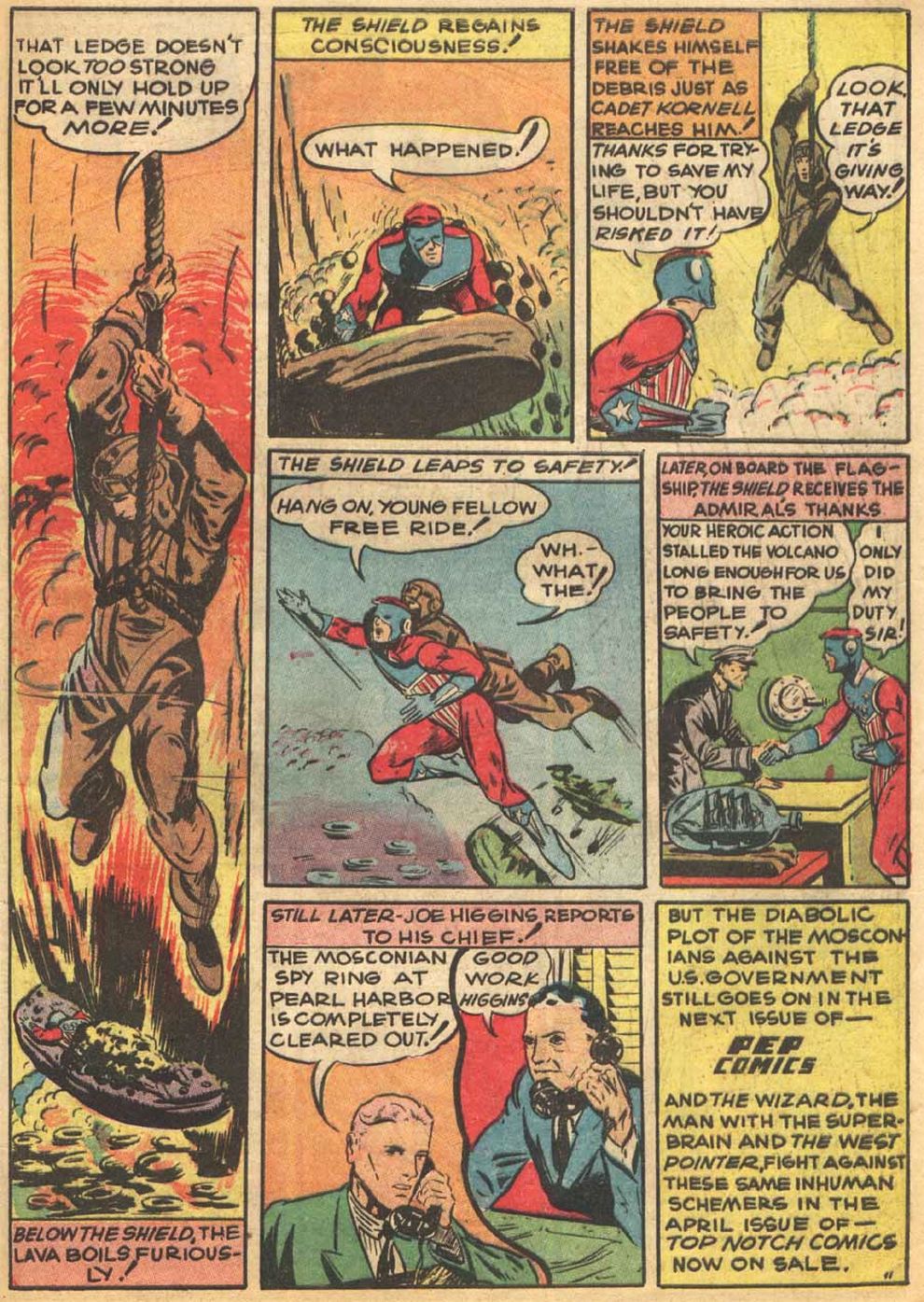 Read online Pep Comics comic -  Issue #4 - 13
