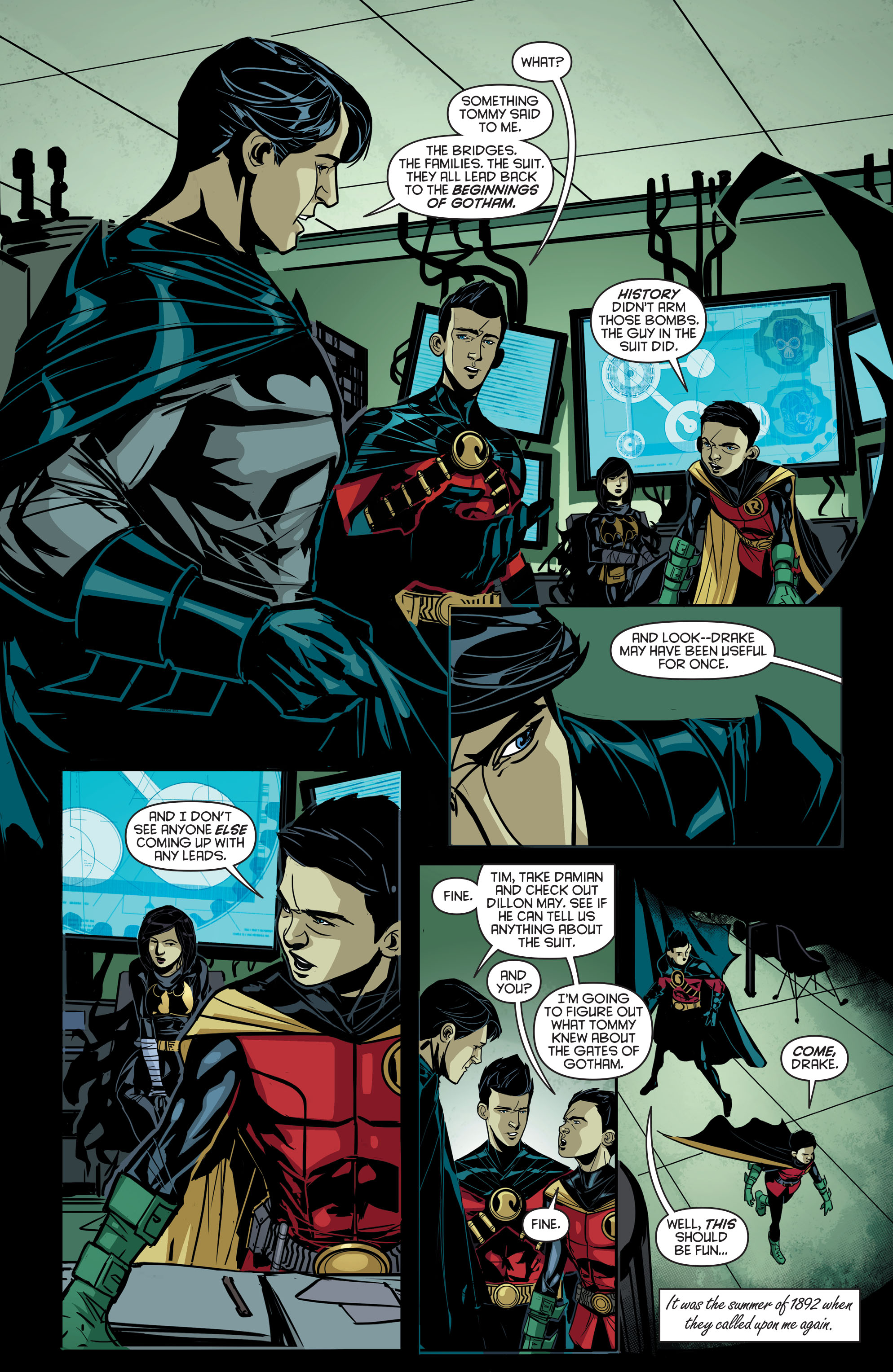 Read online Batman: Gates of Gotham comic -  Issue #3 - 12