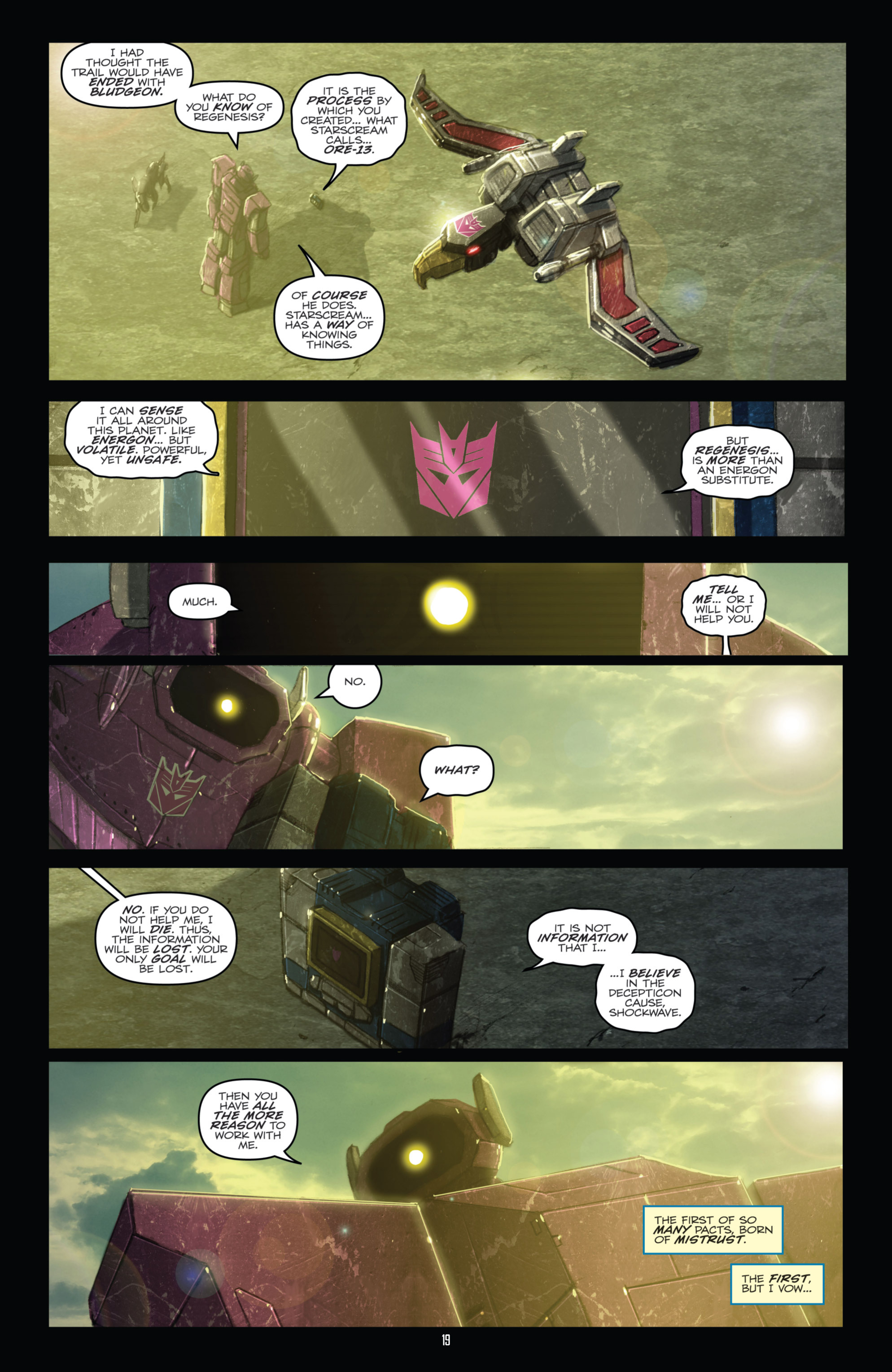 Read online Transformers: Robots In Disguise (2012) comic -  Issue #21 - 22