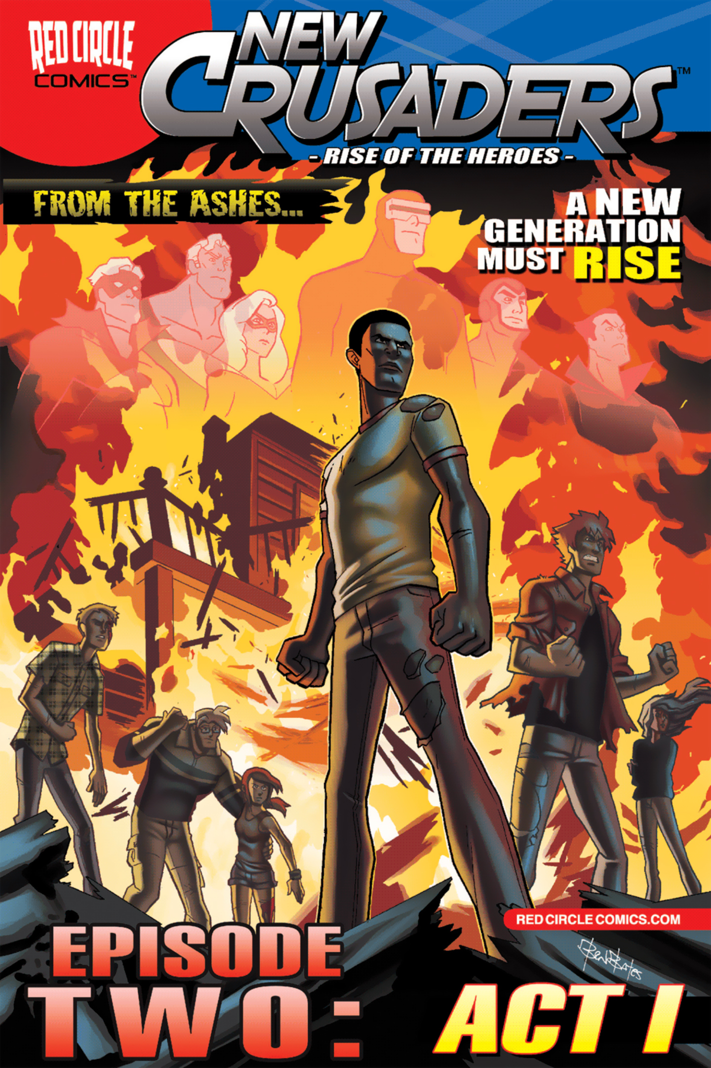 Read online New Crusaders: Rise Of The Heroes comic -  Issue #2 - Act I - 1