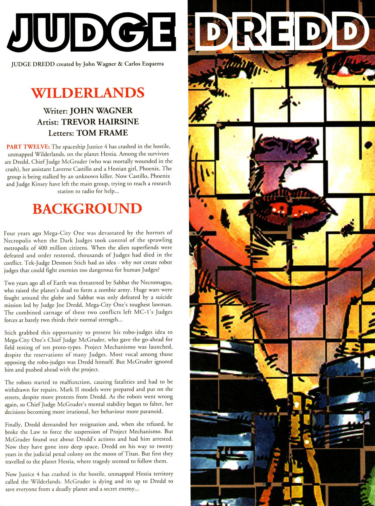 Read online Judge Dredd: The Megazine (vol. 2) comic -  Issue #66 - 3