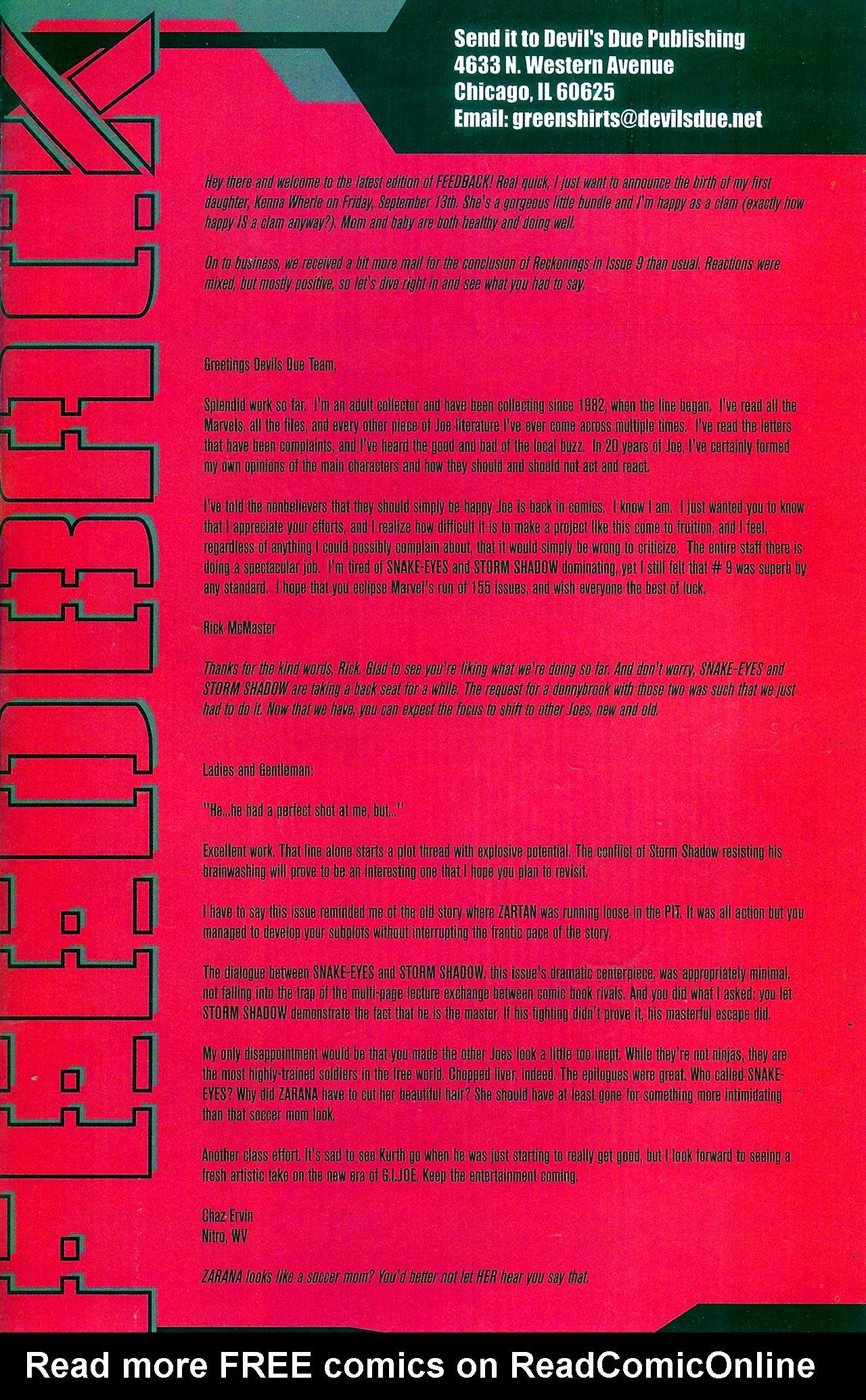 Read online G.I. Joe (2001) comic -  Issue #11 - 23