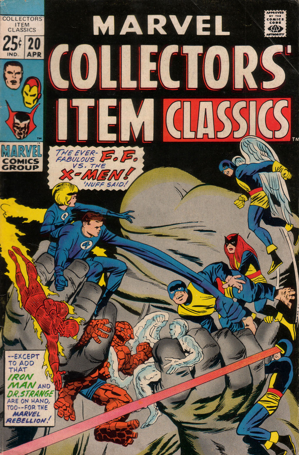 Read online Marvel Collectors' Item Classics comic -  Issue #20 - 1