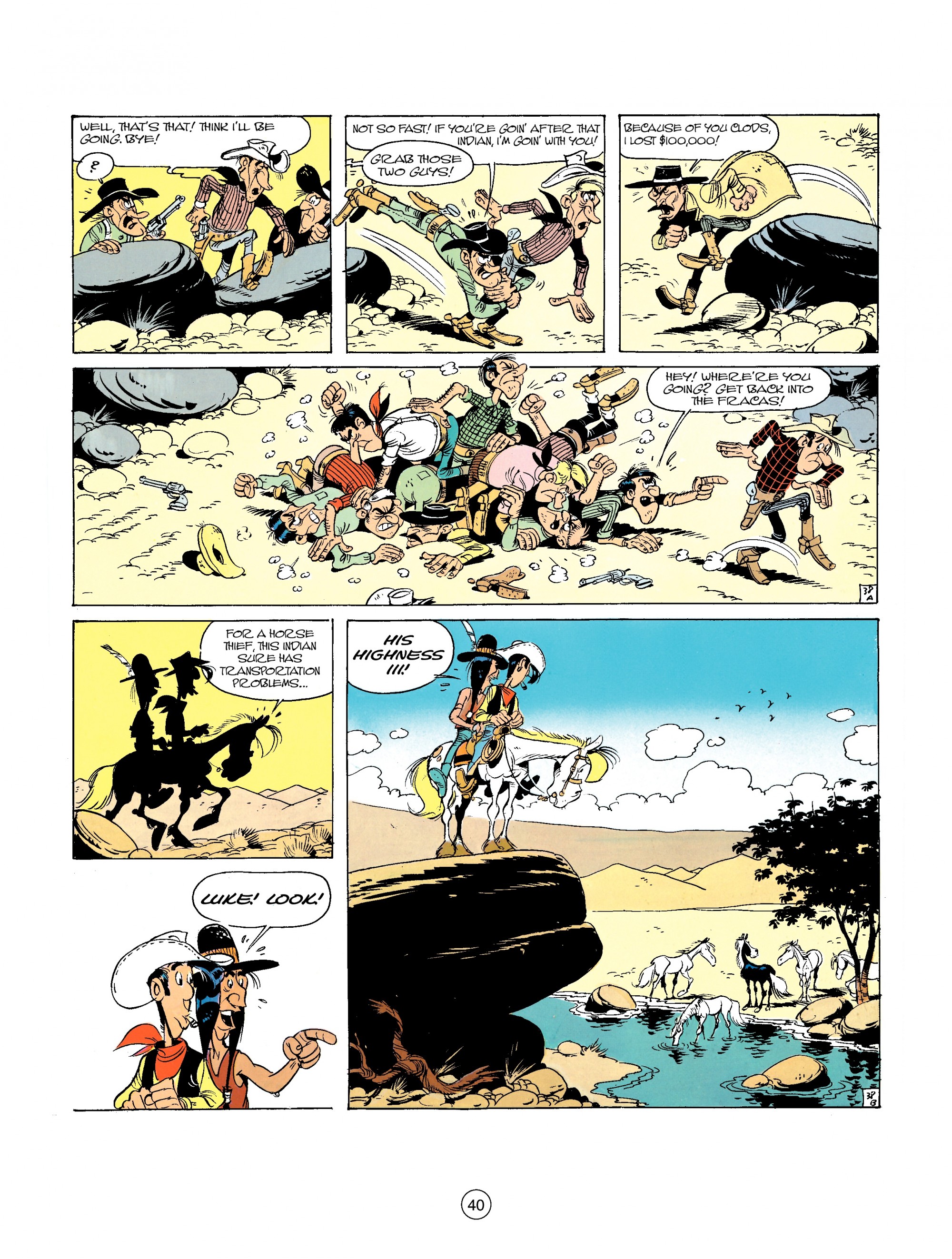 Read online A Lucky Luke Adventure comic -  Issue #26 - 40