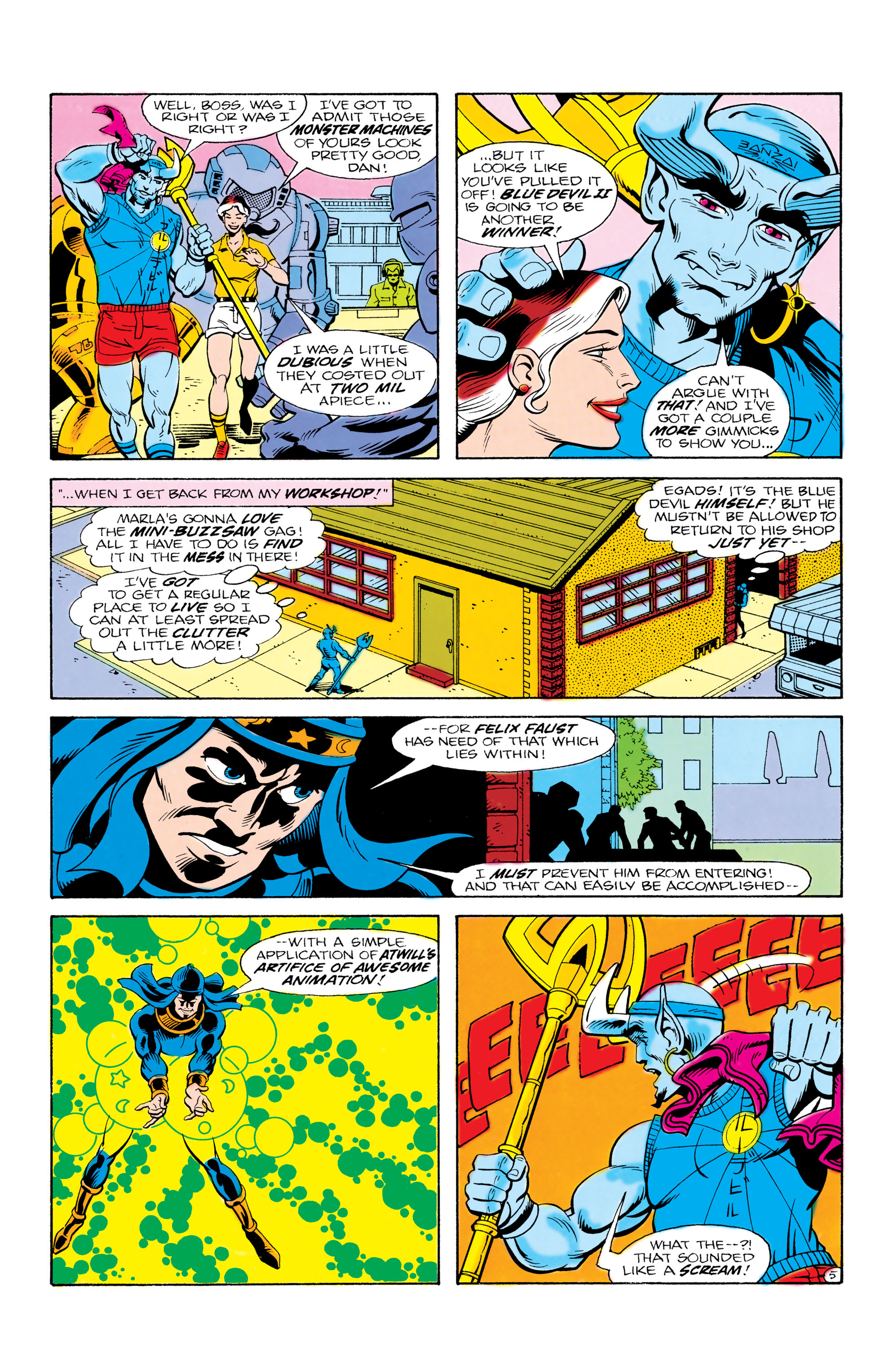 Read online Blue Devil Annual comic -  Issue # Full - 6