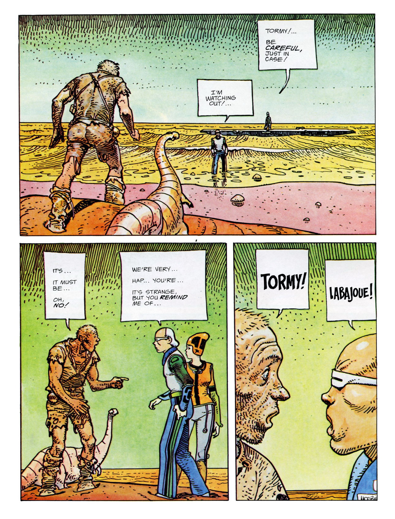 Read online Heavy Metal Presents Is Man Good? comic -  Issue # Full - 33