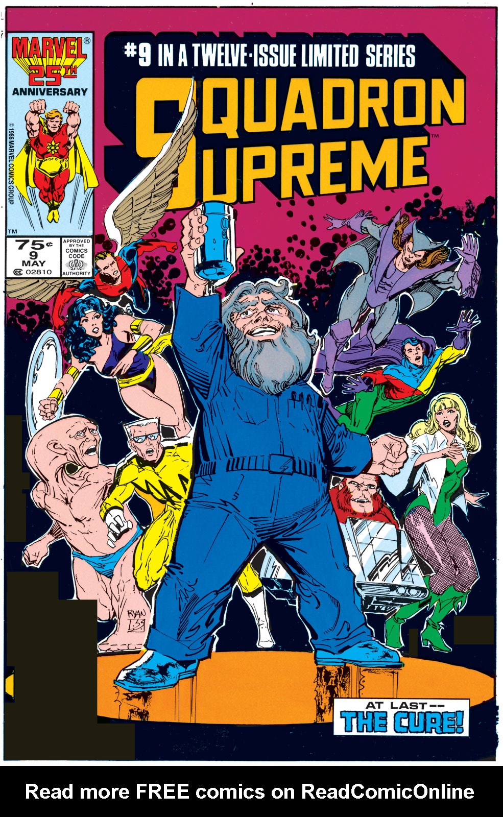 Read online Squadron Supreme (1985) comic -  Issue #9 - 1