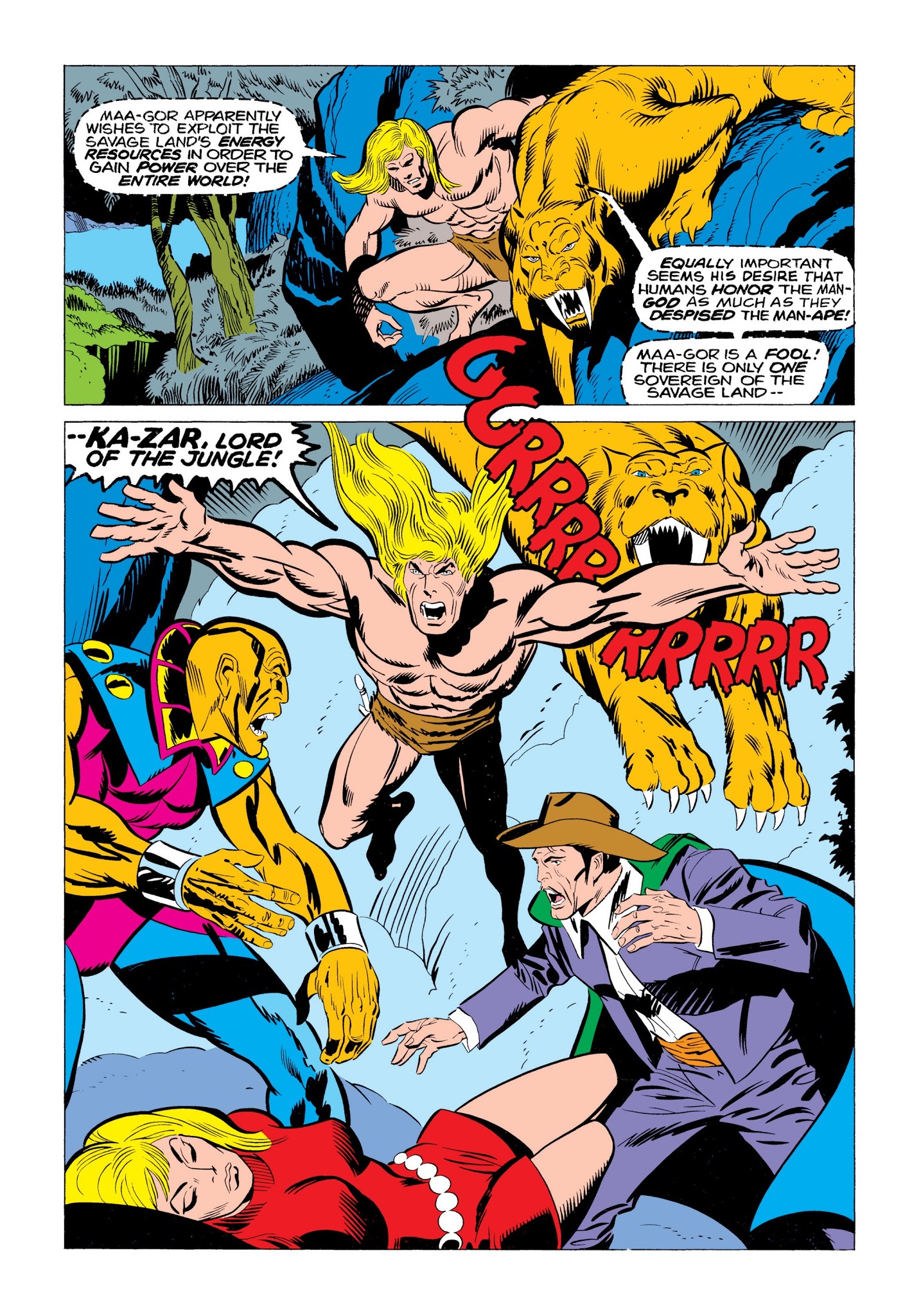 Read online Marvel Masterworks: Ka-Zar comic -  Issue # TPB 2 (Part 3) - 58
