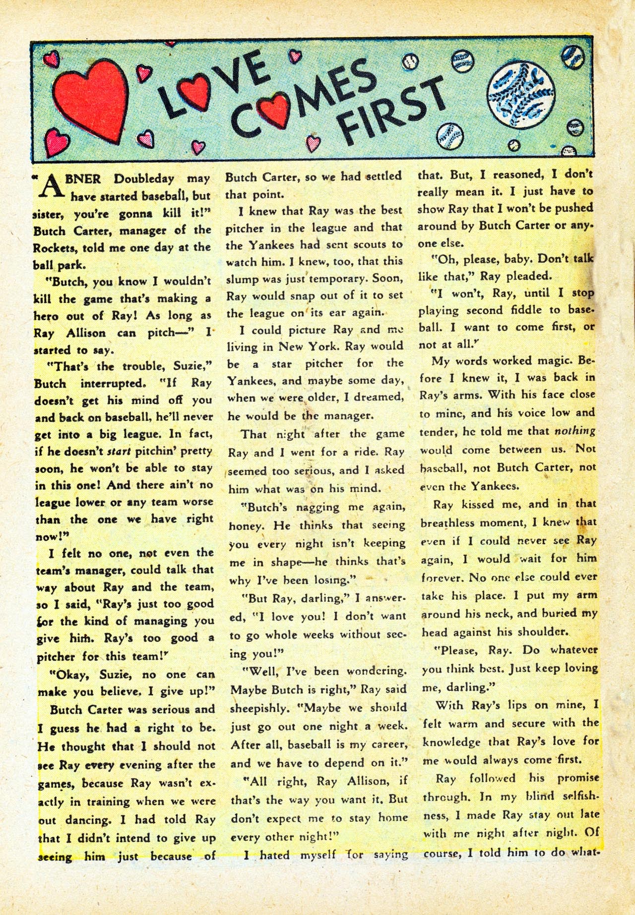 Read online Girl Comics (1949) comic -  Issue #1 - 28