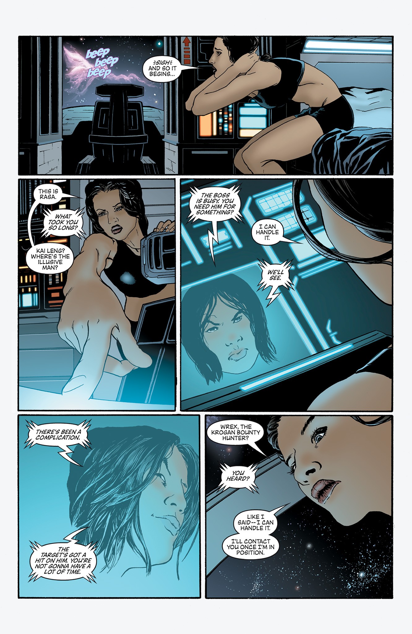 Read online Mass Effect: Foundation comic -  Issue #2 - 4