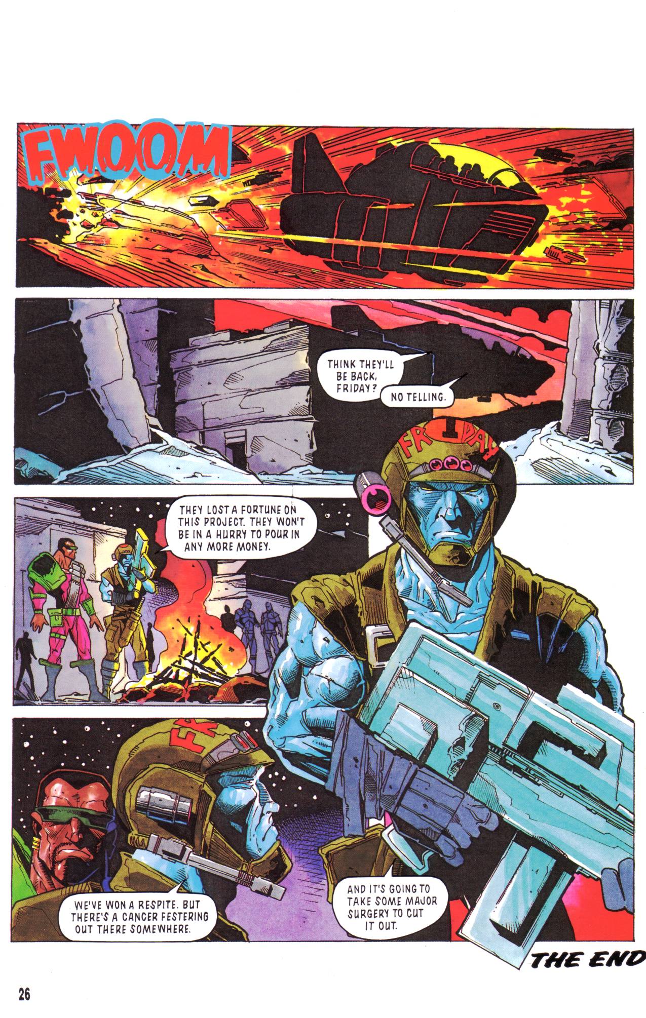 Read online Rogue Trooper:  The Final Warrior comic -  Issue #5 - 27
