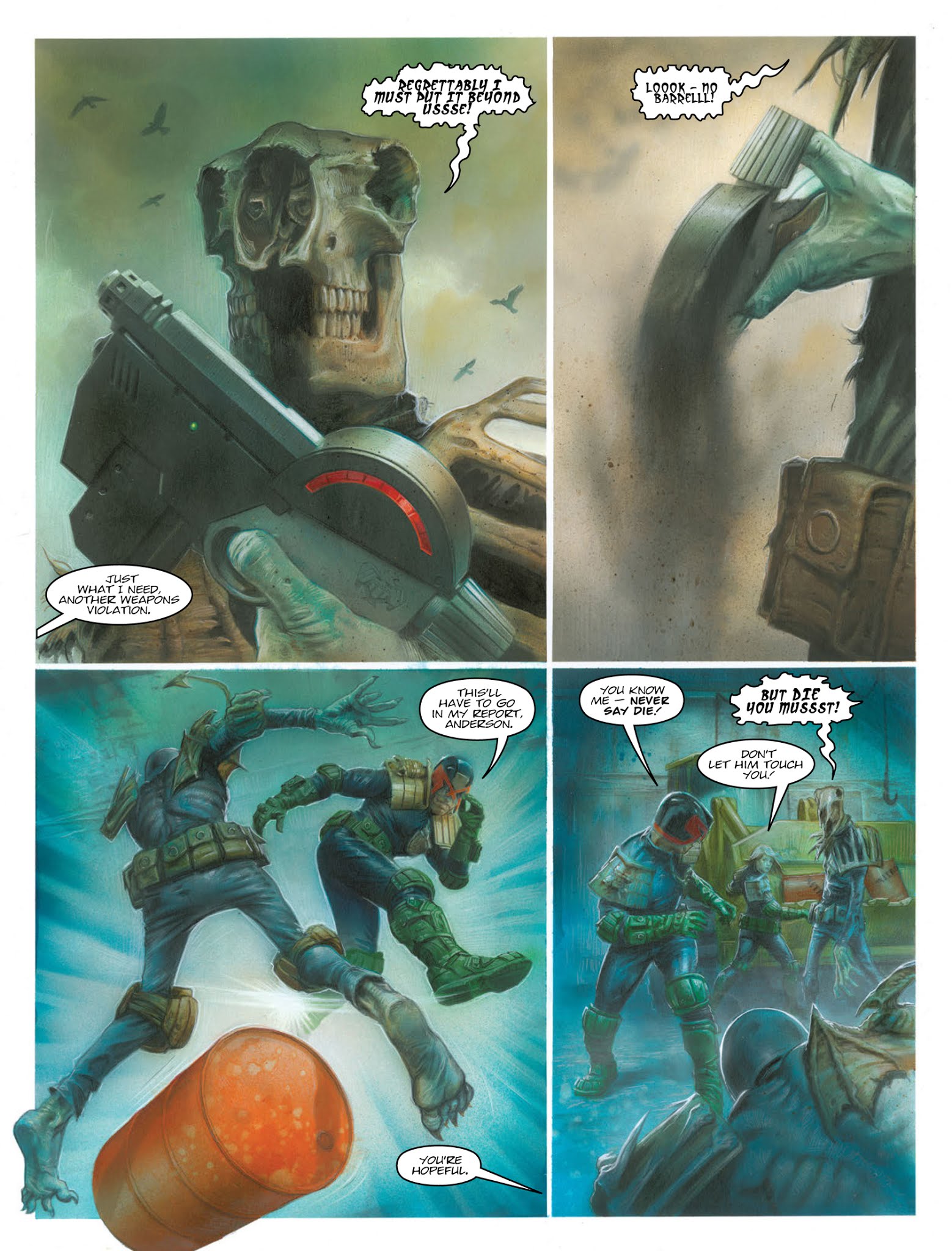 Read online Judge Dredd: Dark Justice comic -  Issue # TPB - 60