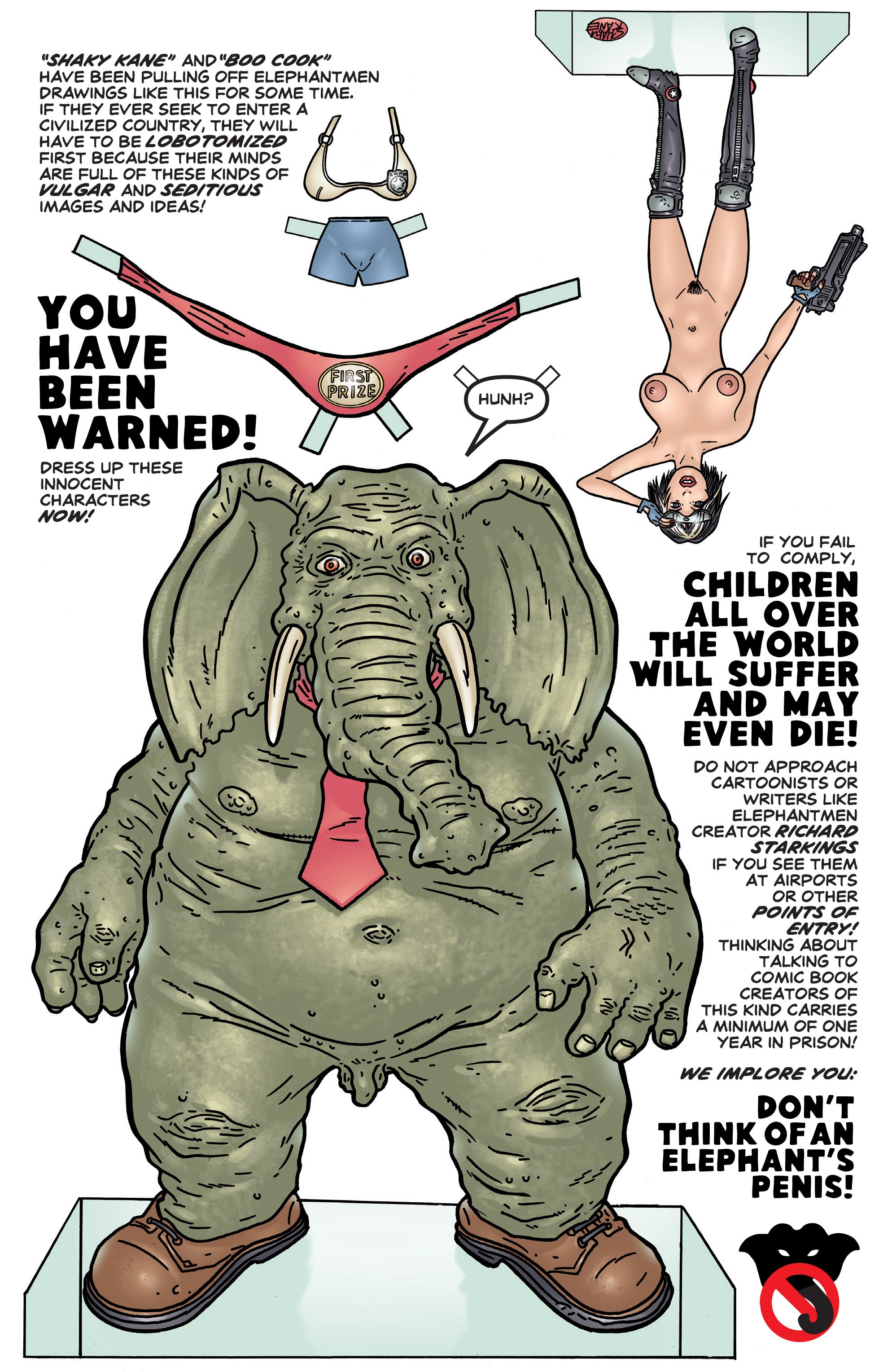 Read online Shaky Kane: Elephantmen & Monsters comic -  Issue # TPB - 69