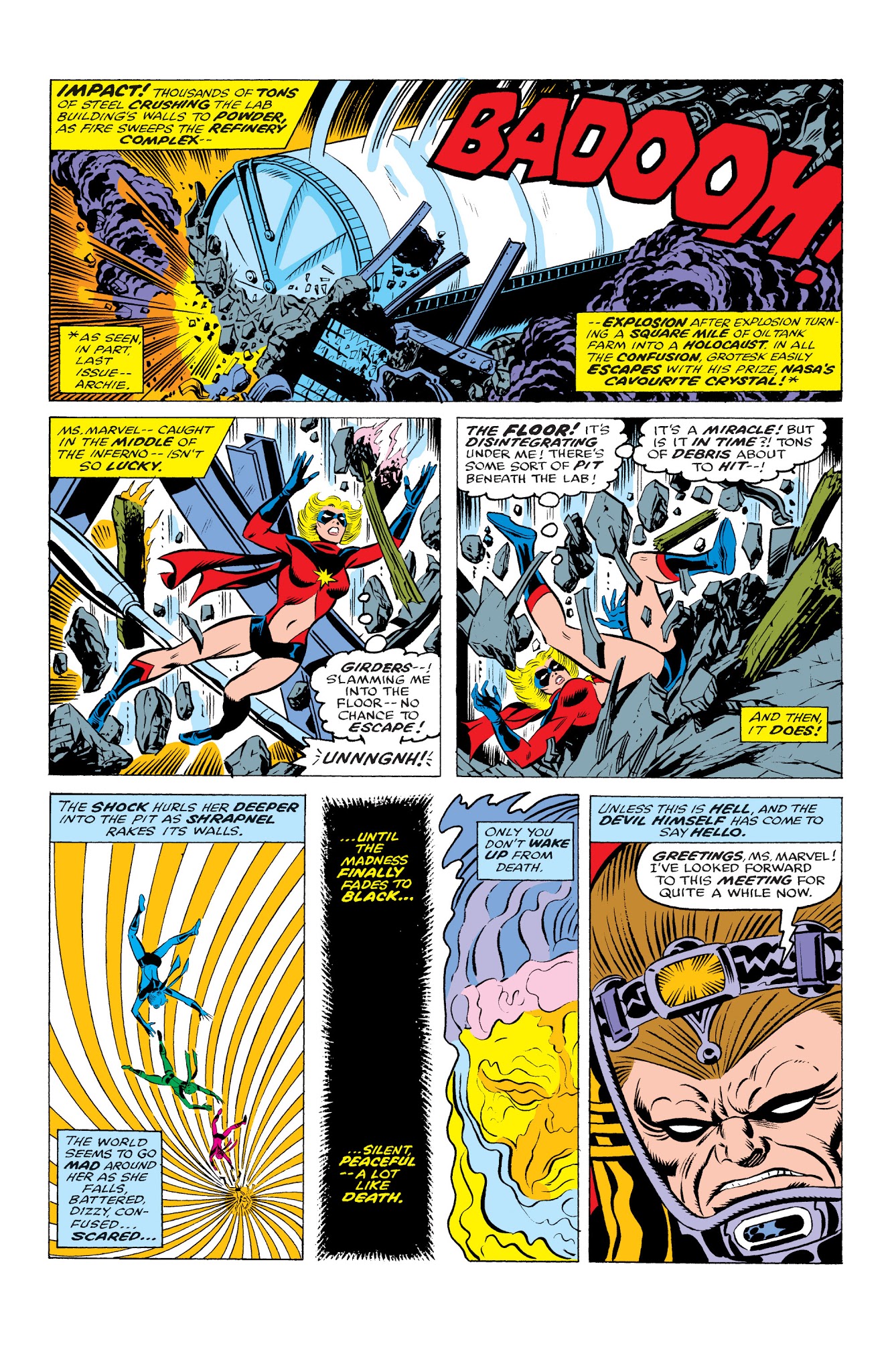 Read online Marvel Masterworks: Ms. Marvel comic -  Issue # TPB 1 - 117