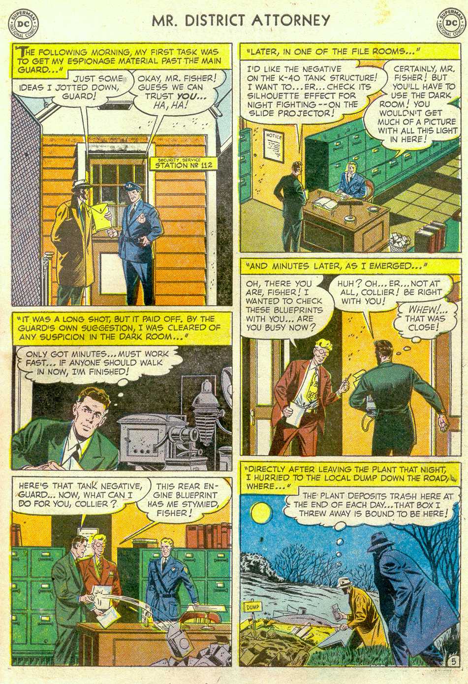 Read online Mr. District Attorney comic -  Issue #22 - 45
