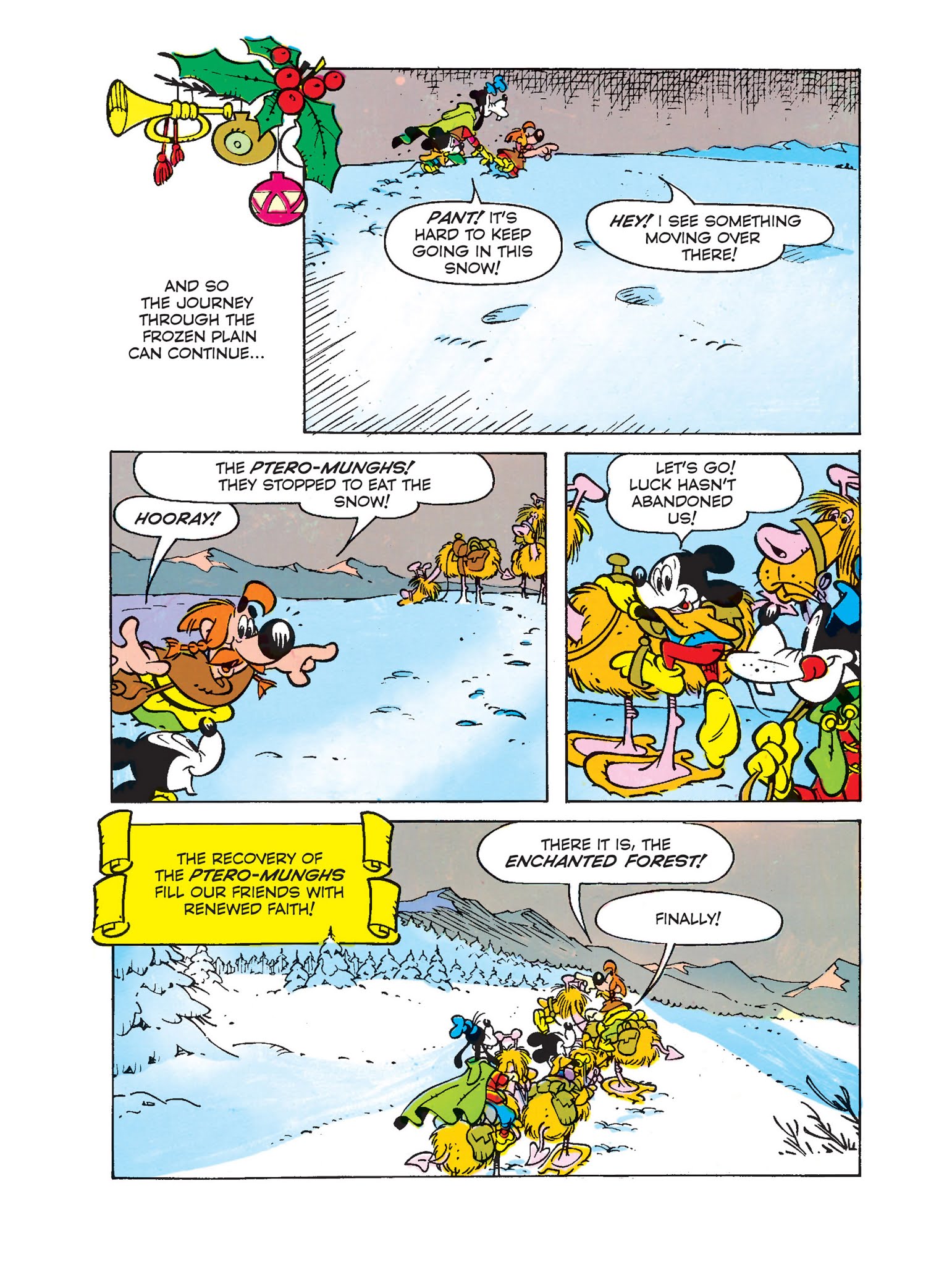 Read online Mickey Mouse in the Sword of Ice comic -  Issue #4 - 34