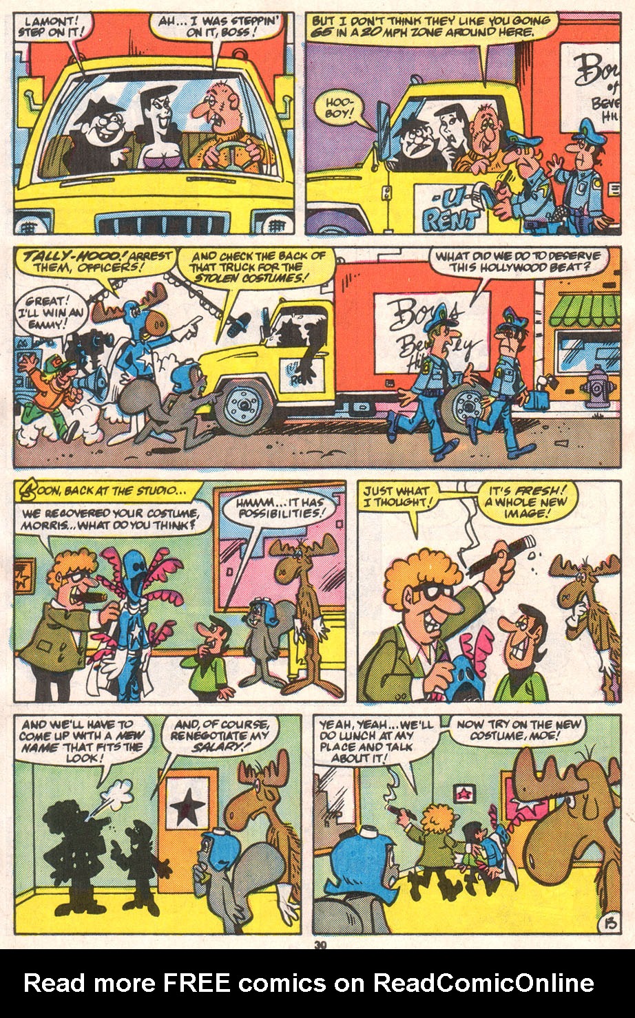 Read online Bullwinkle and Rocky comic -  Issue #9 - 32