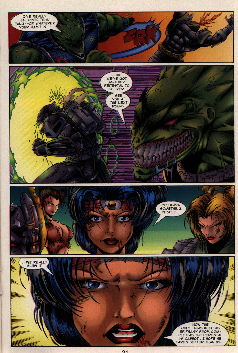 Read online Bloodstrike (1993) comic -  Issue #20 - 27