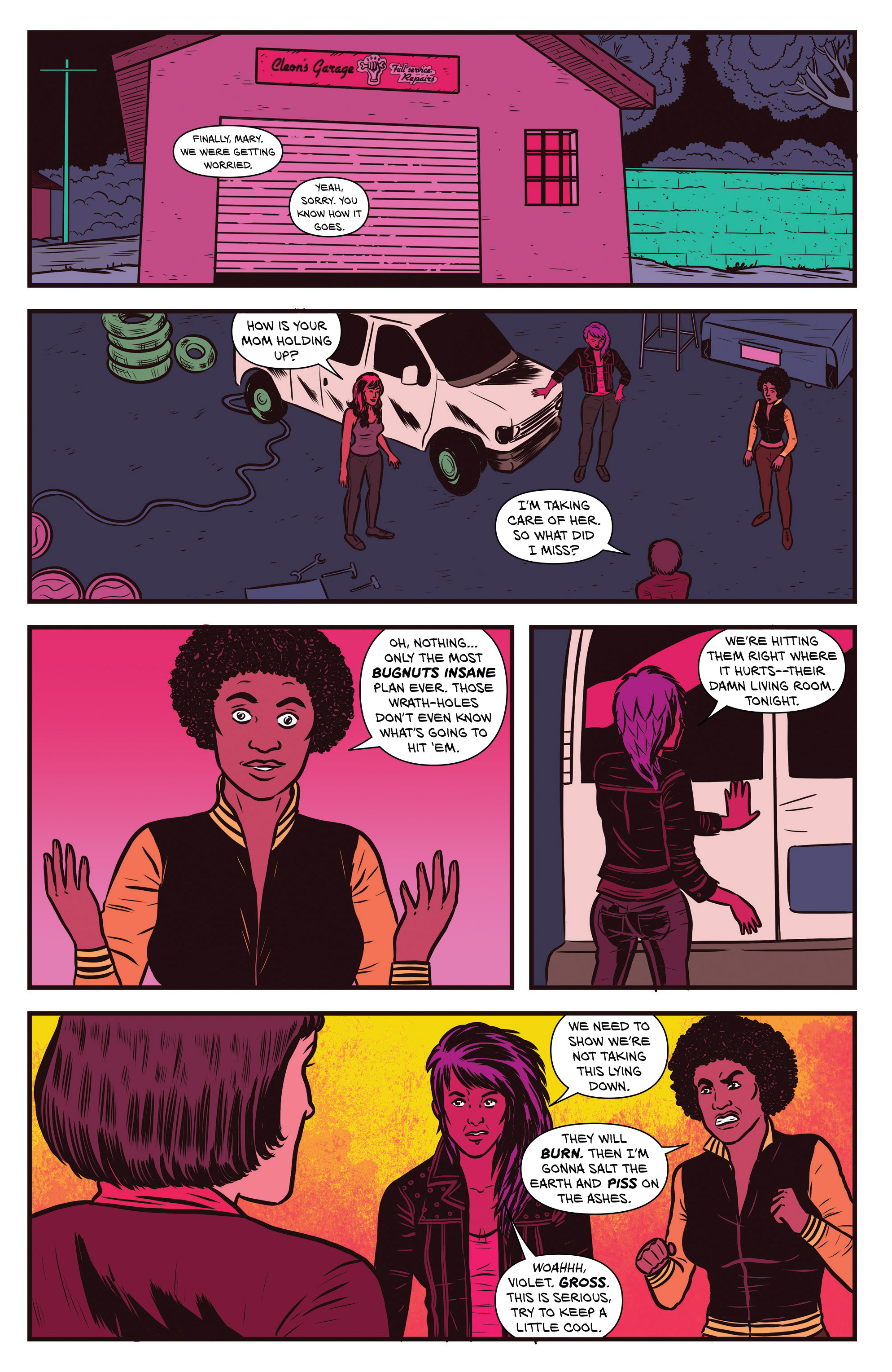 Read online Curb Stomp comic -  Issue #2 - 14