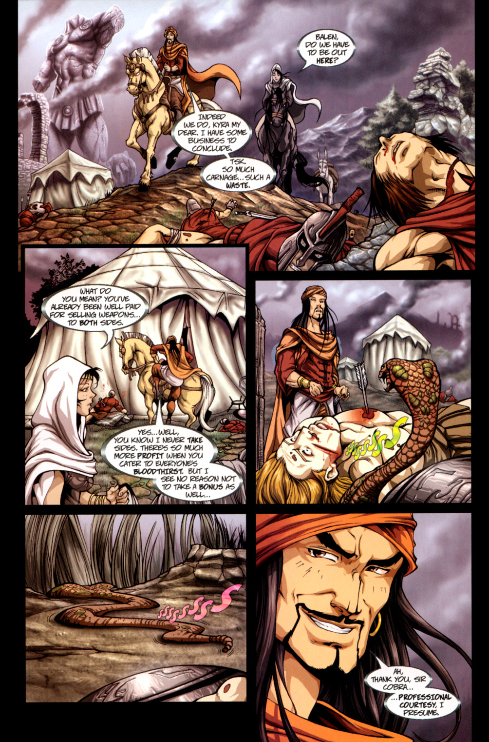 Read online Warlands: Dark Tide Rising comic -  Issue #1 - 12