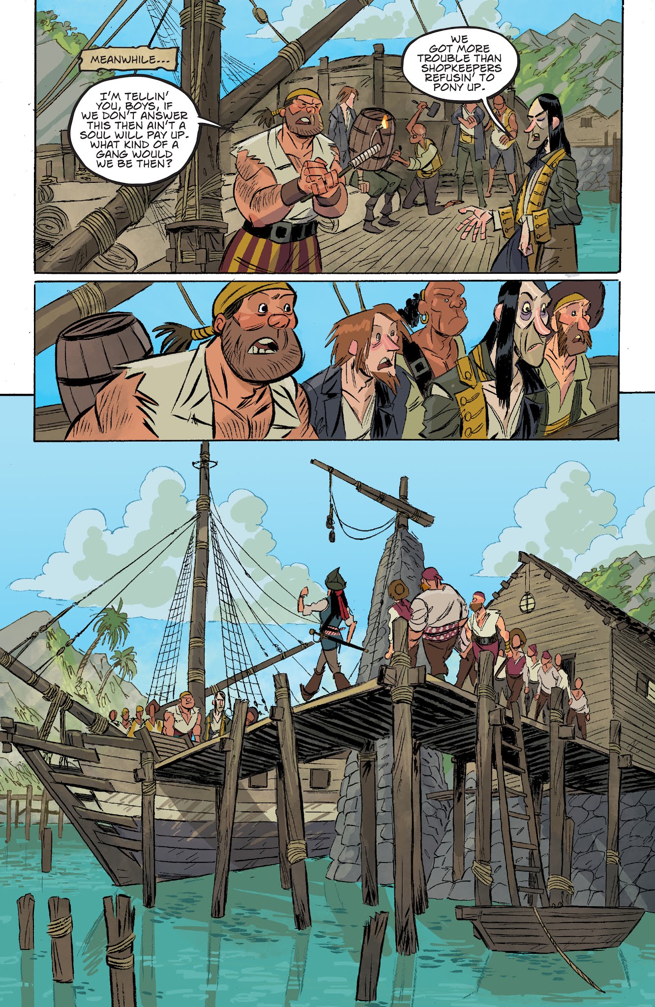 Read online Disney Pirates of the Caribbean comic -  Issue #2 - 16