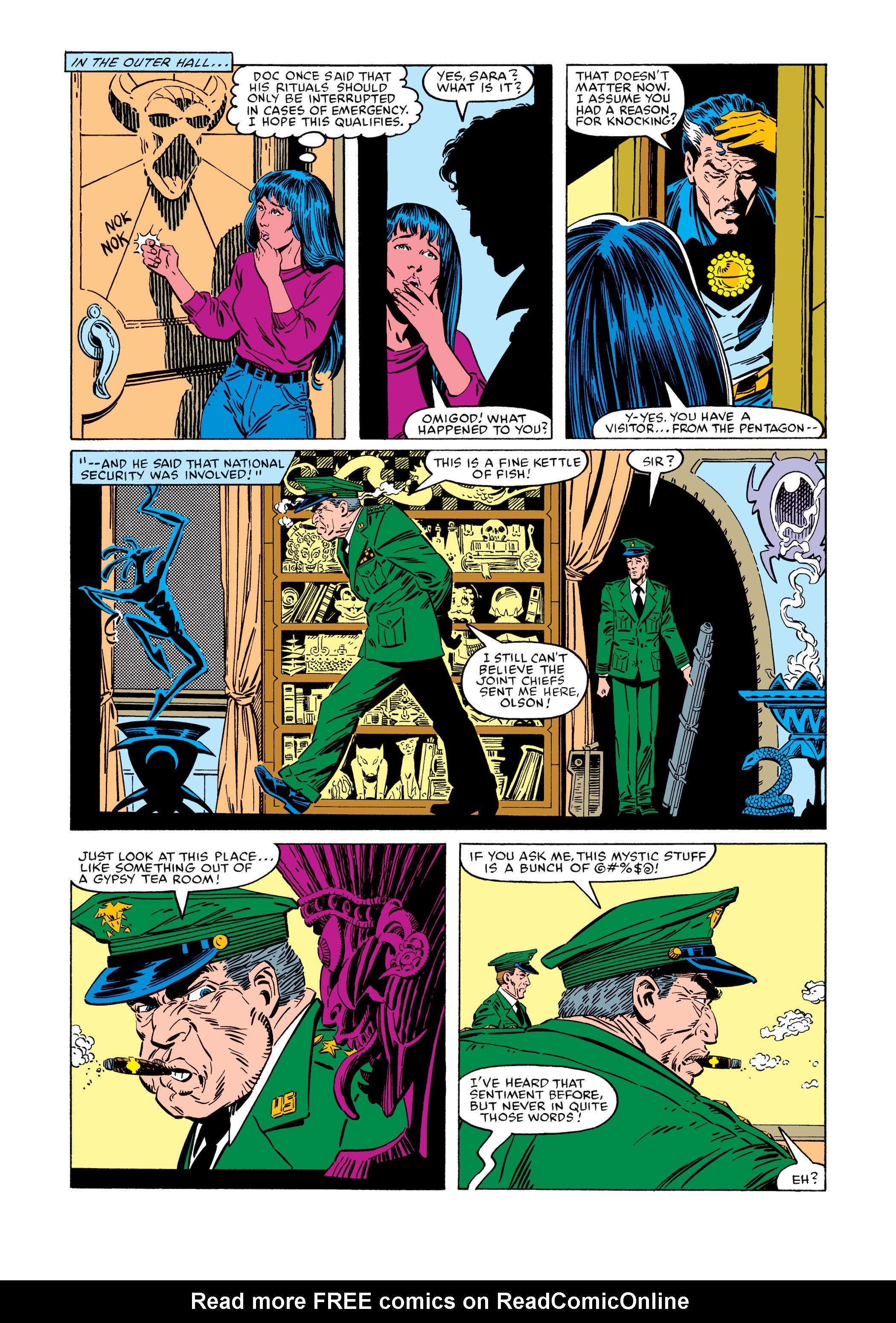 Read online Marvel Masterworks: Doctor Strange comic -  Issue # TPB 10 (Part 3) - 86