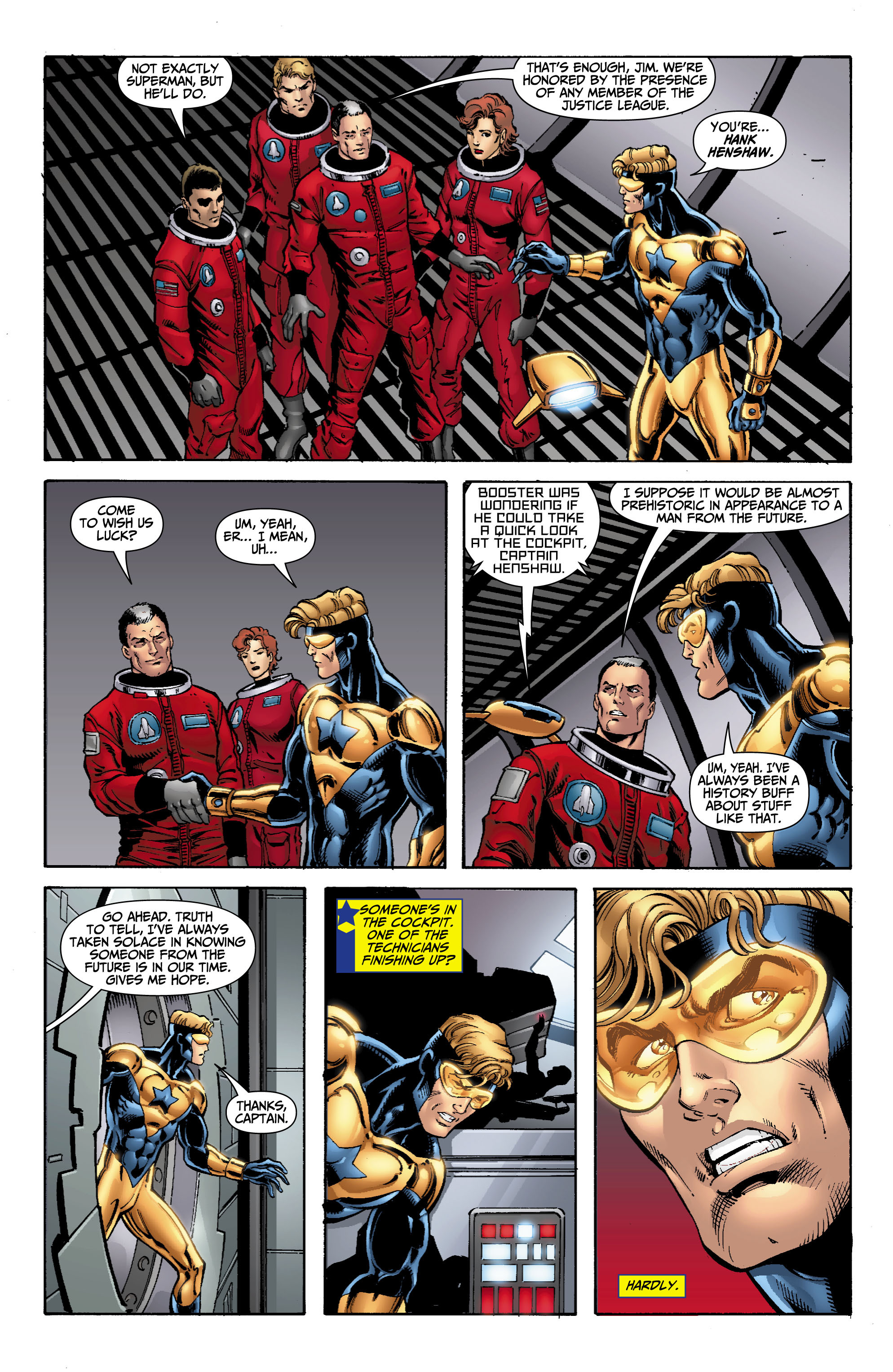 Read online Booster Gold (2007) comic -  Issue #28 - 17