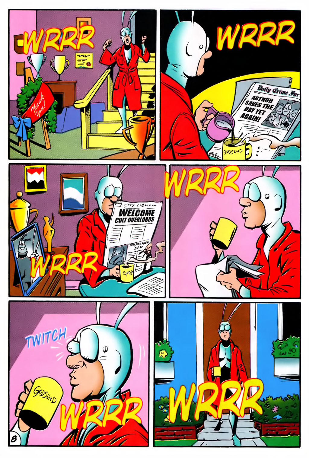 Read online The Tick: Days of Drama comic -  Issue #4 - 10