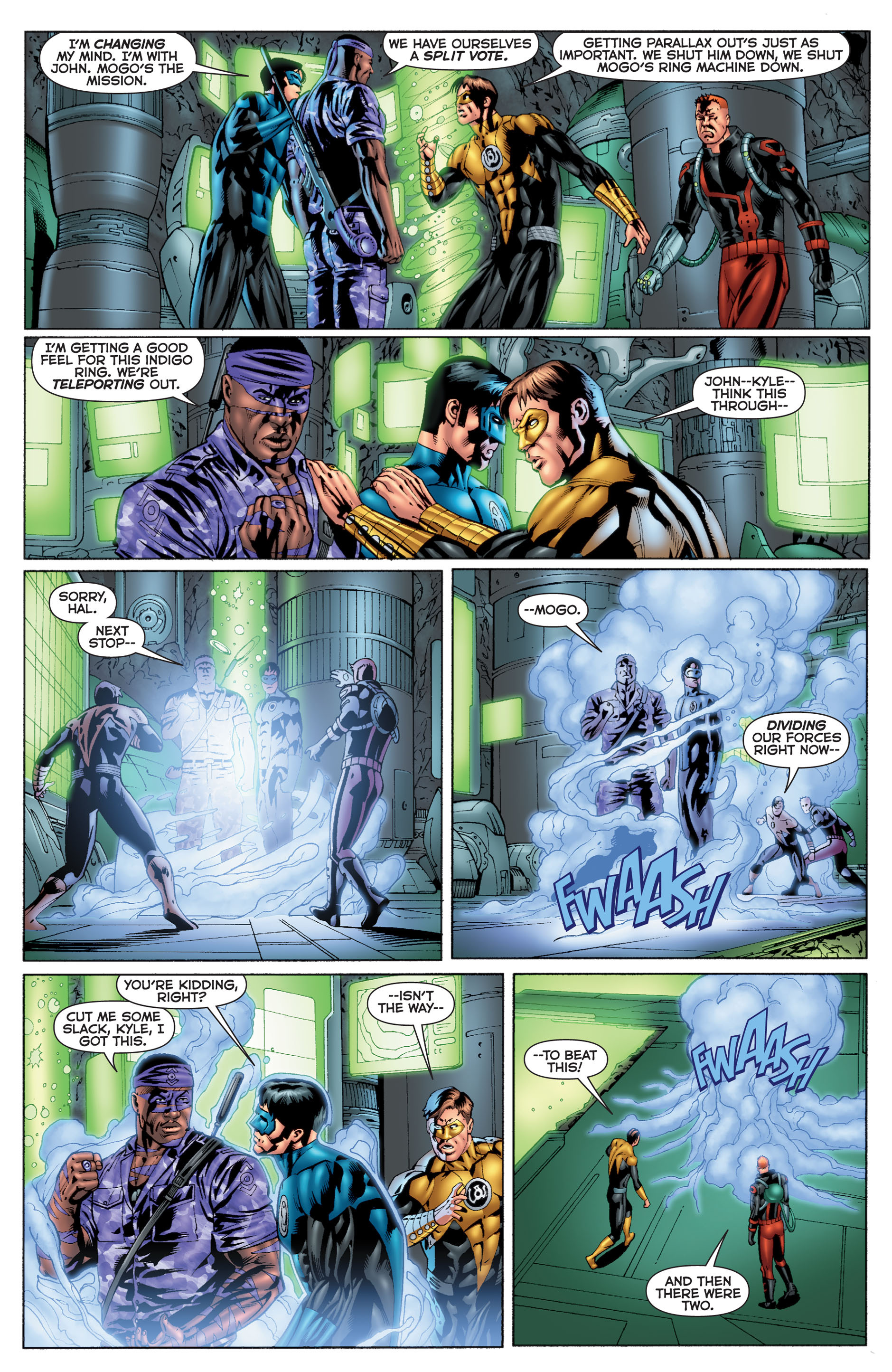 Read online Green Lantern: War of the Green Lanterns (2011) comic -  Issue # TPB - 146