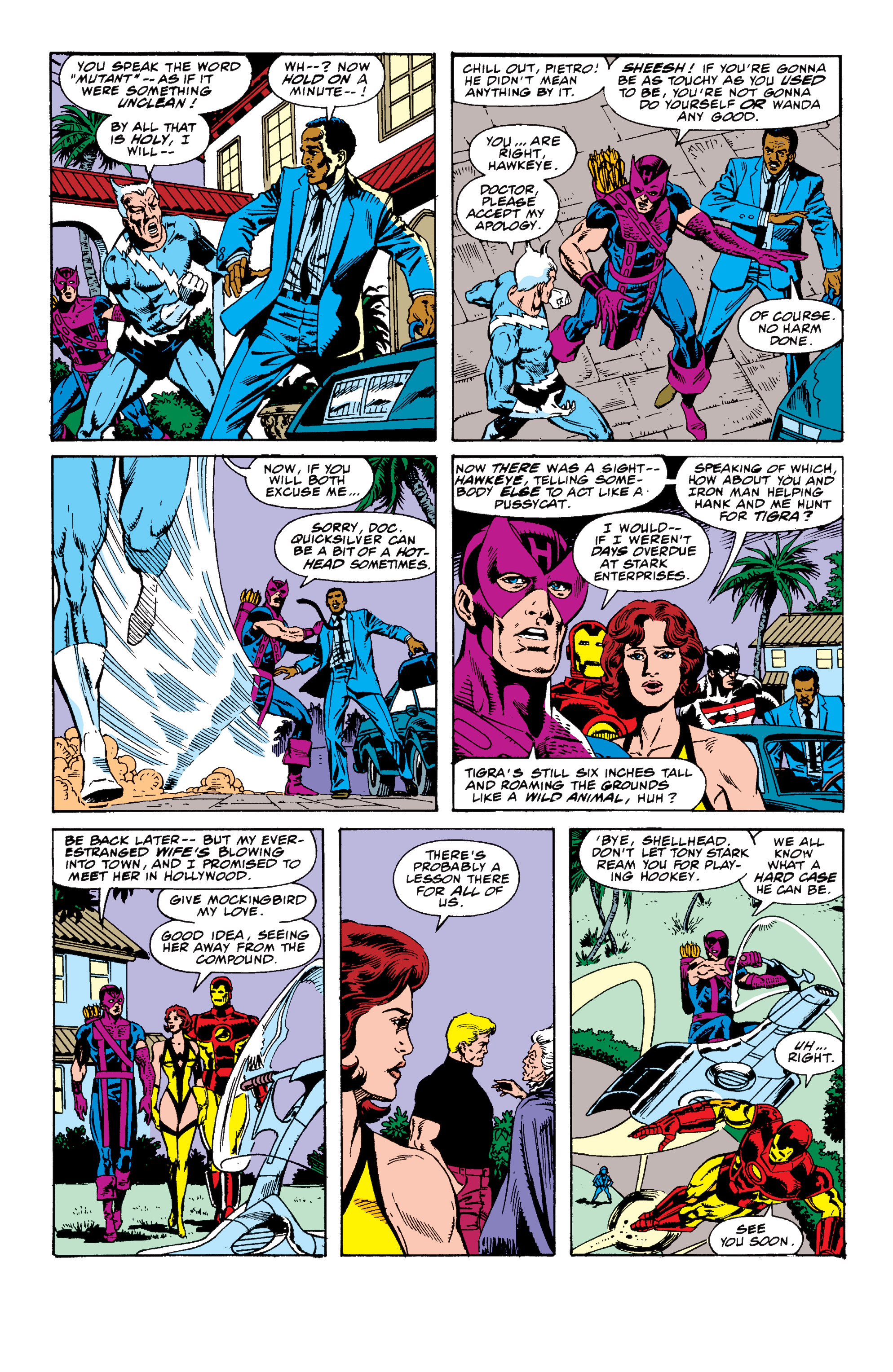 Read online Avengers West Coast (1989) comic -  Issue #63 - 5