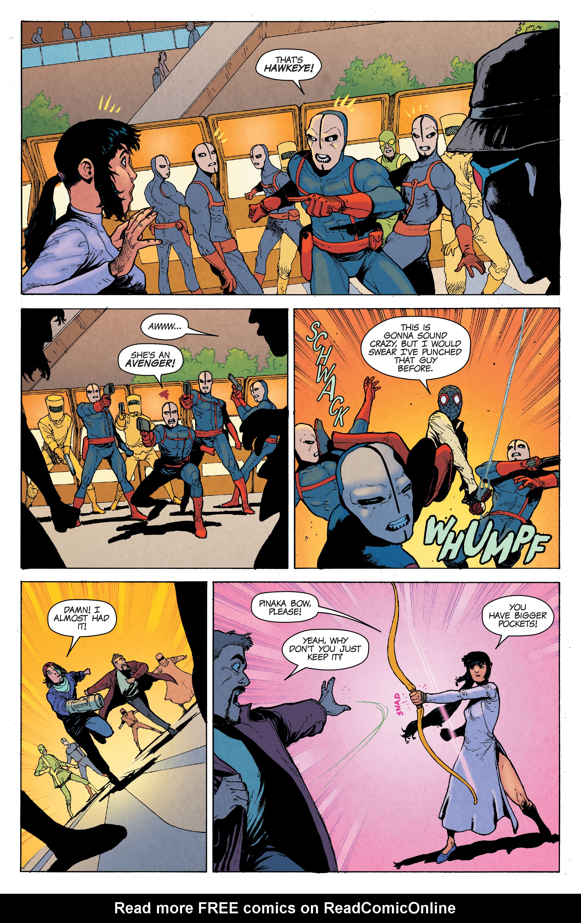 Read online Hawkeye: Team Spirit comic -  Issue # TPB (Part 2) - 99