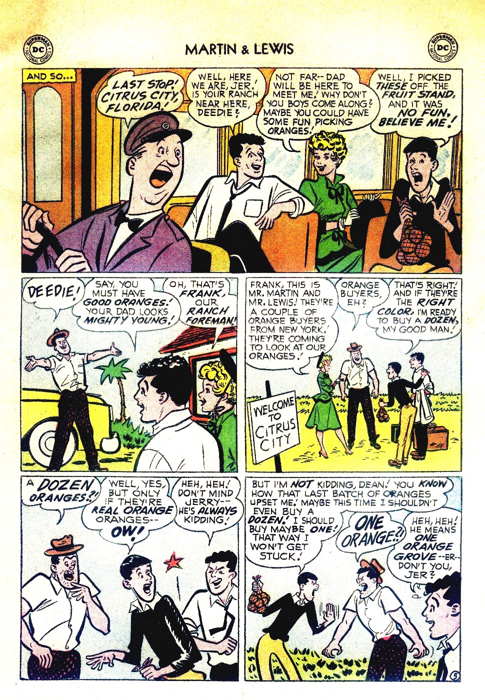 Read online The Adventures of Dean Martin and Jerry Lewis comic -  Issue #24 - 7