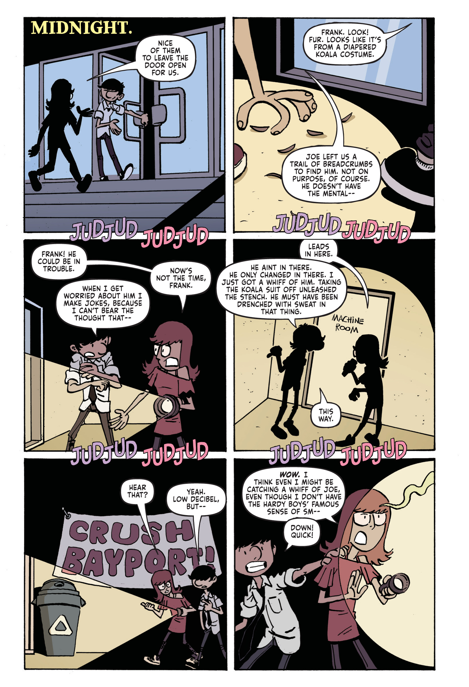 Read online Nancy Drew & the Hardy Boys: The Mystery of the Missing Adults! comic -  Issue # TPB - 56