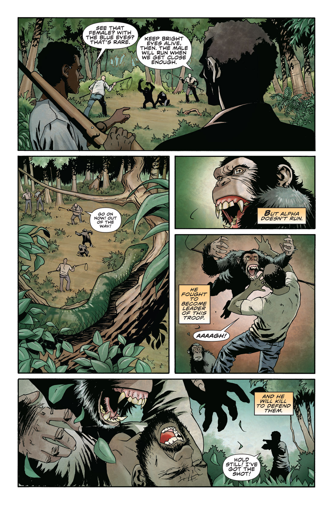 Read online Rise of the Planet of the Apes Prequel comic -  Issue # Full - 5